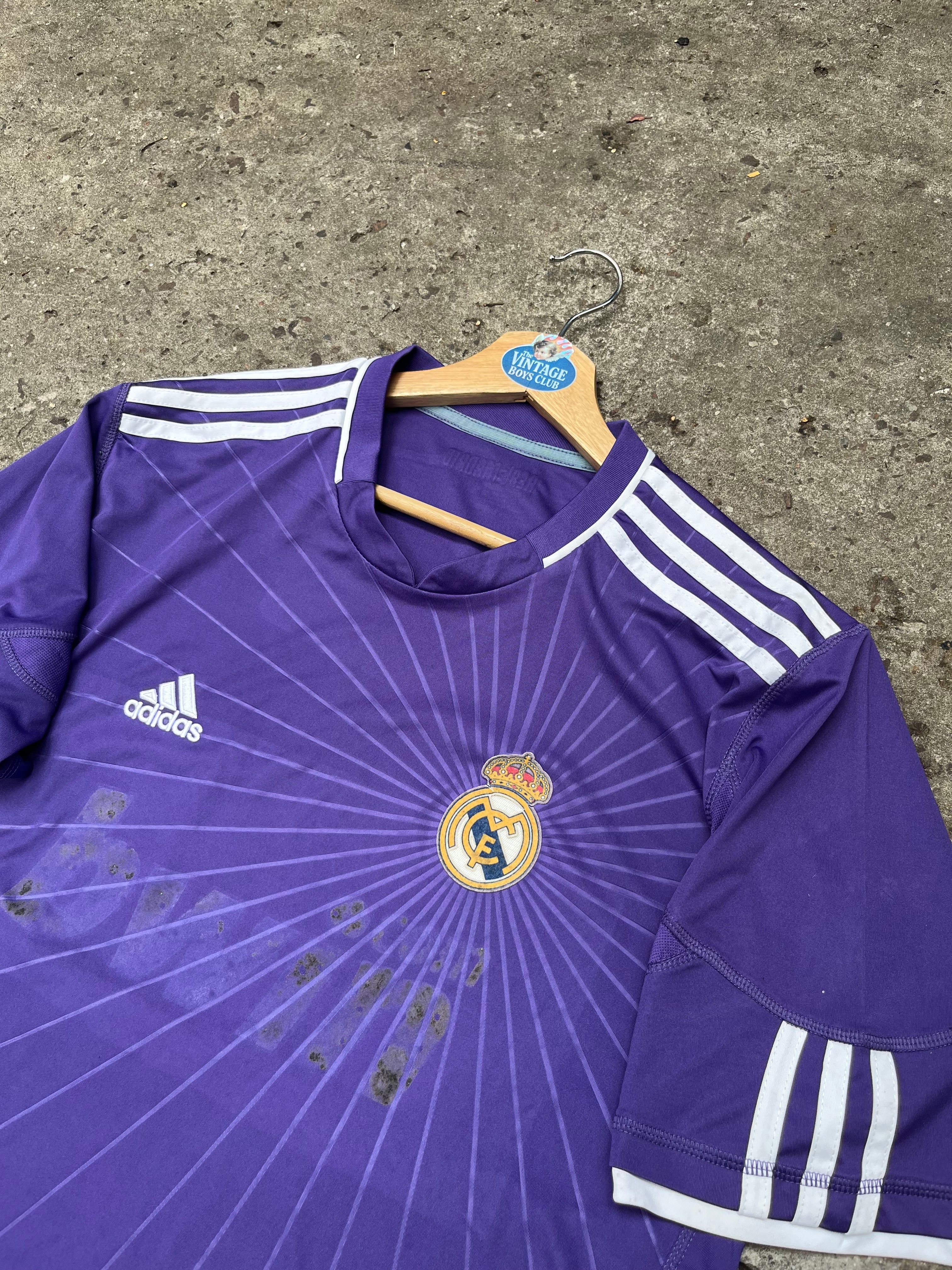 Camiseta Real Madird 2010 Violeta Original