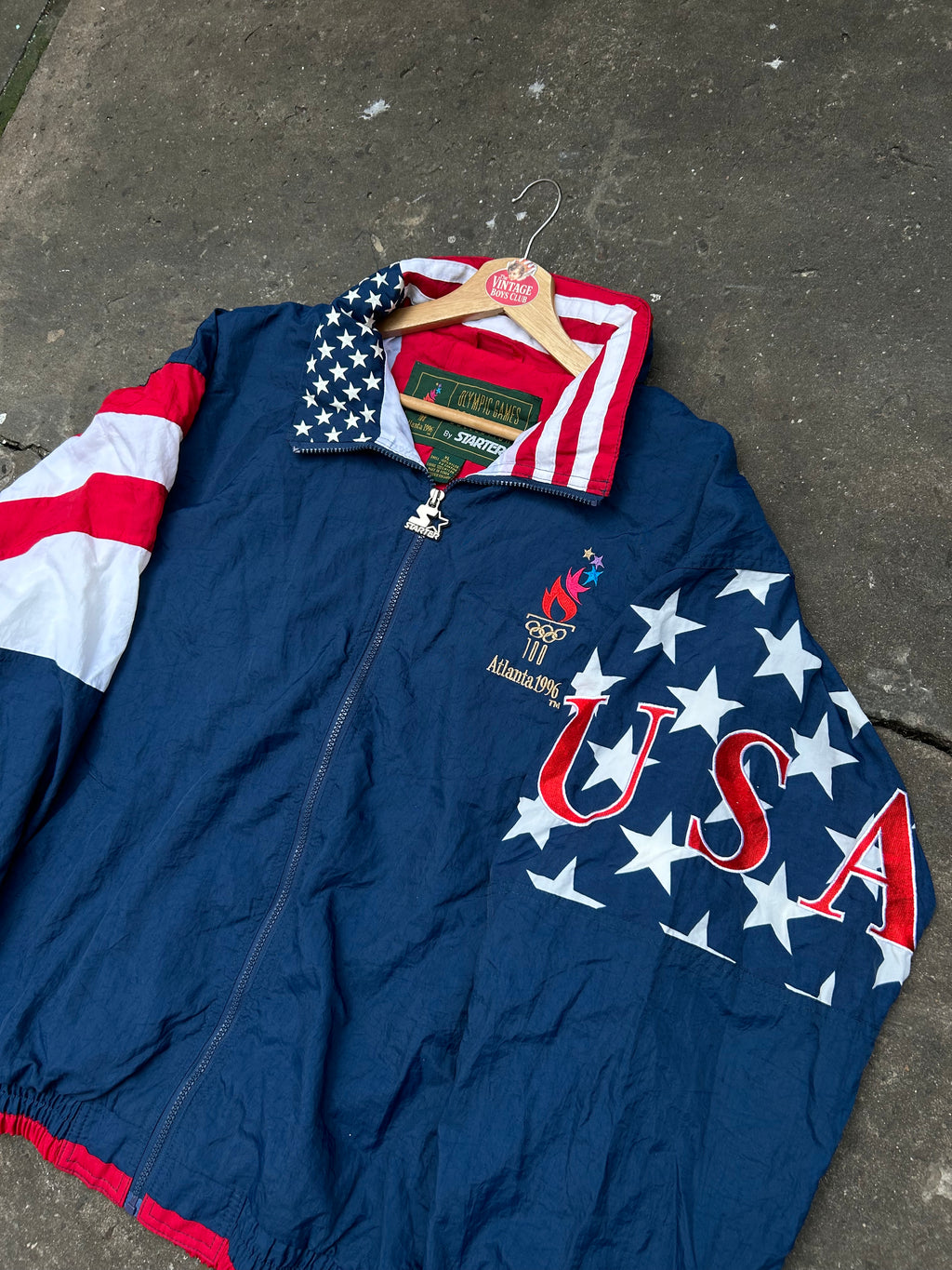 Campera USA Juegos Olímpicos Atlanta 96' Starter Original