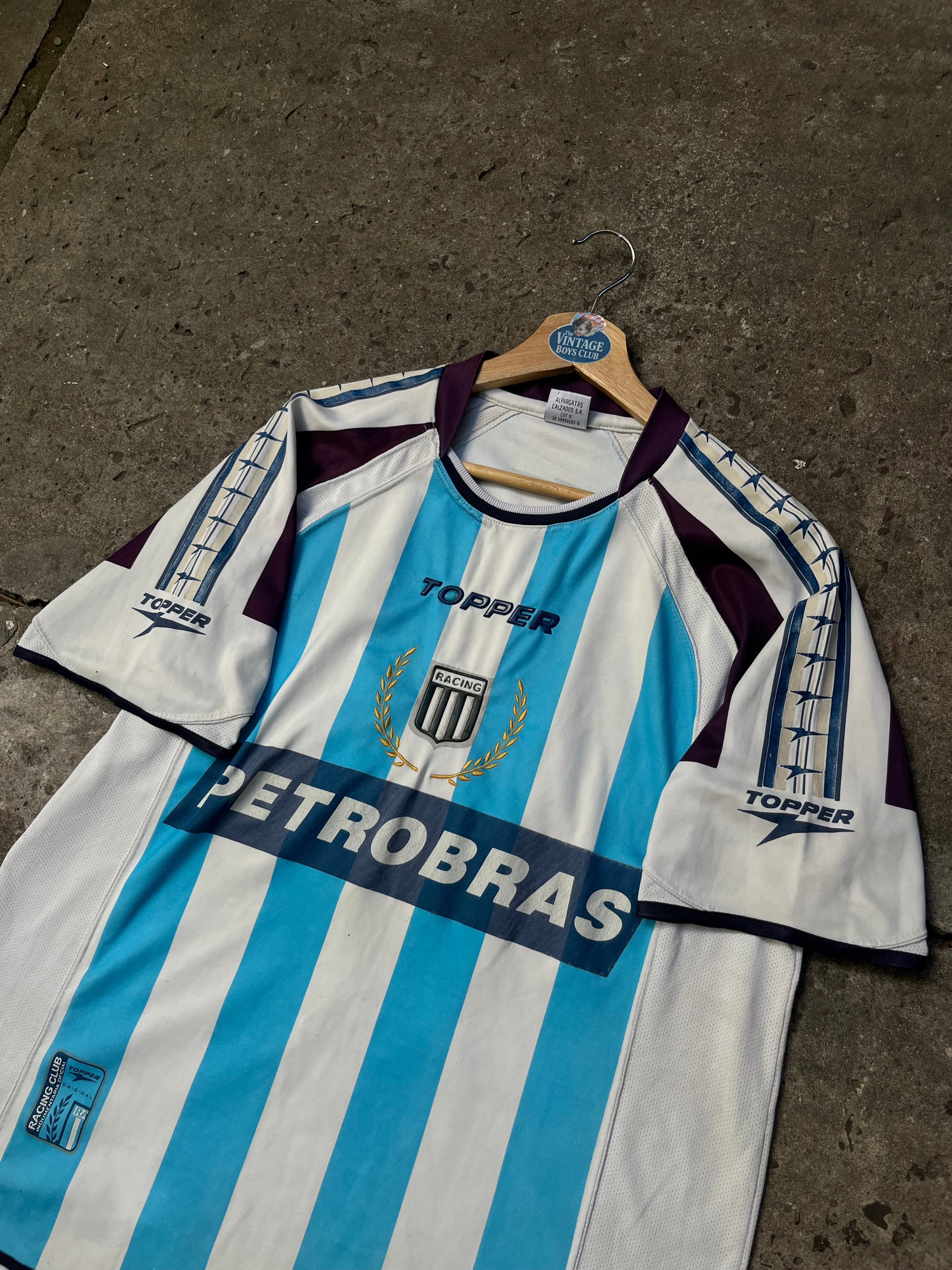 Camiseta Racing 2004 Topper ade Juego