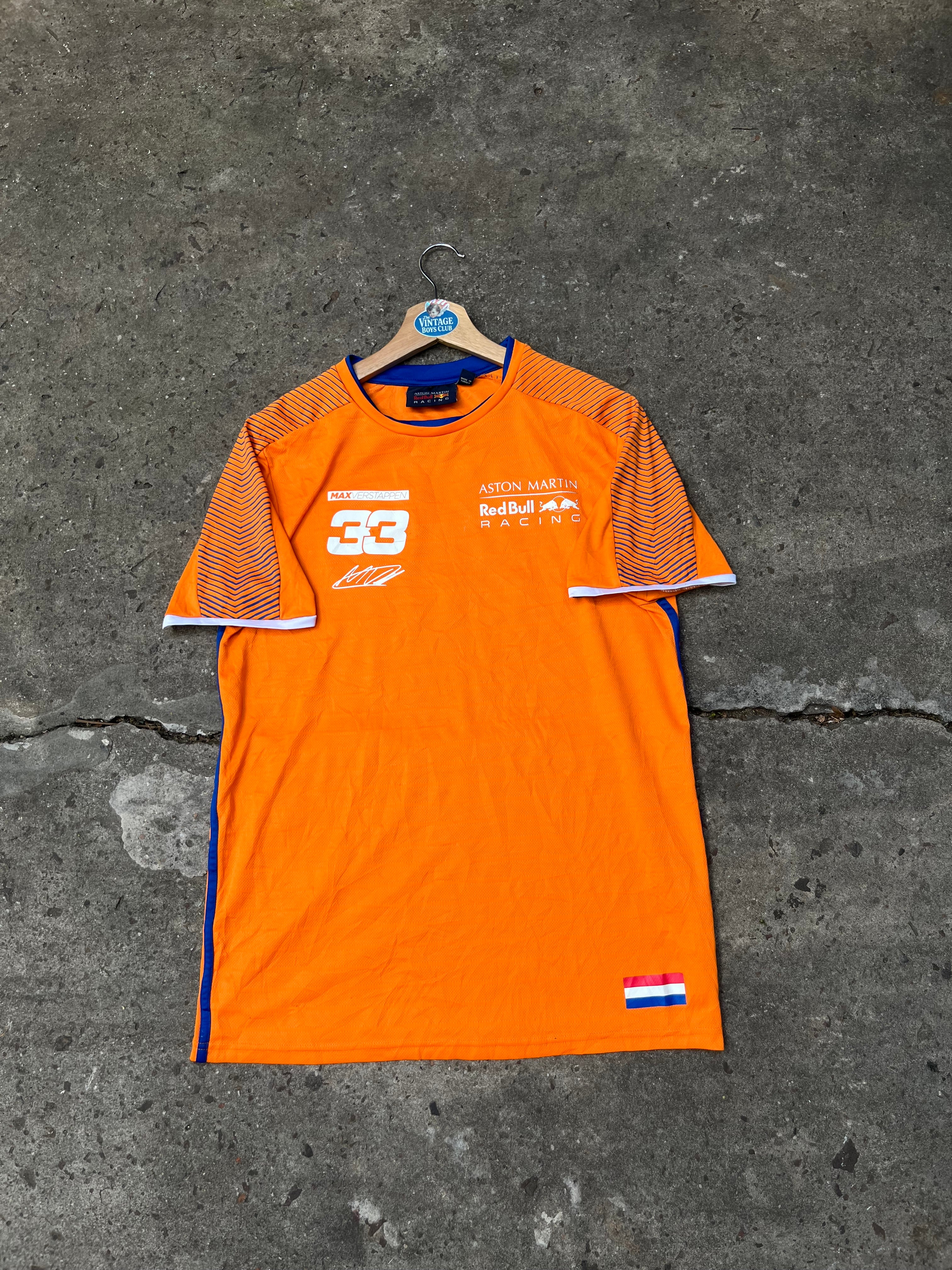 Remera Max Verstappen Red Bull Aston Martin Original