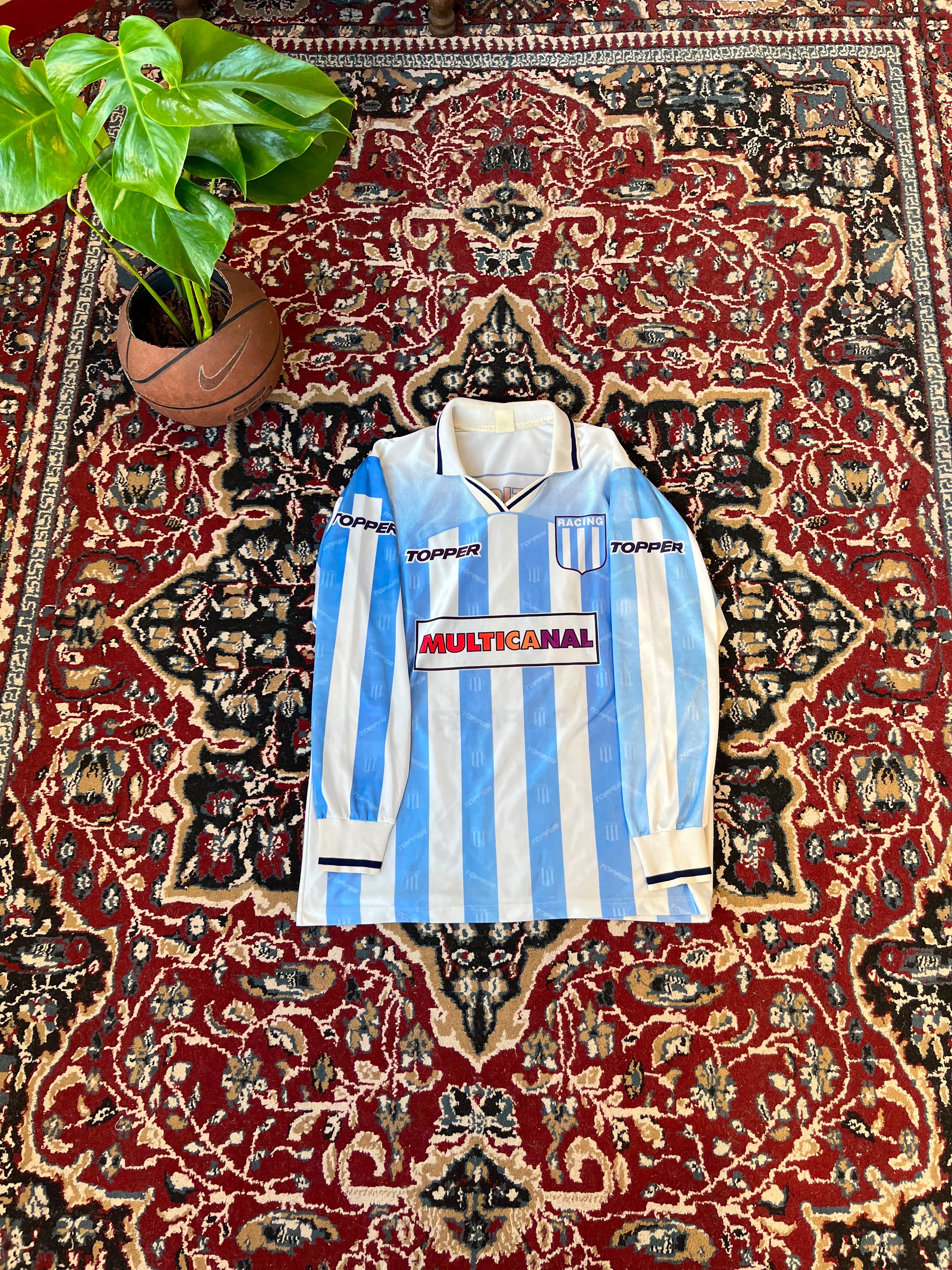 Camiseta Racing 95' Topper Manga Larga Original