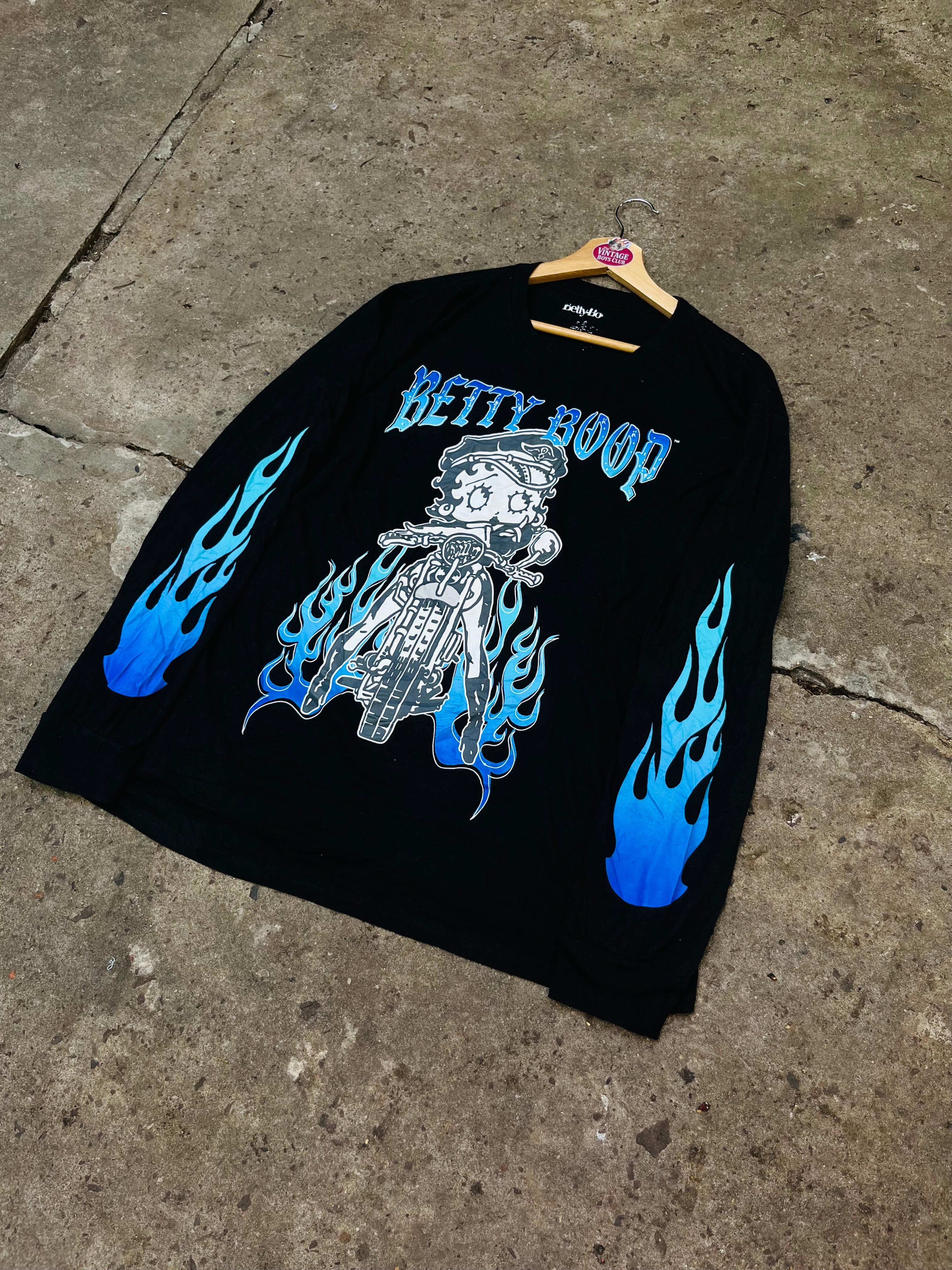 Remera BettyBoop Y2K Manga Larga Original