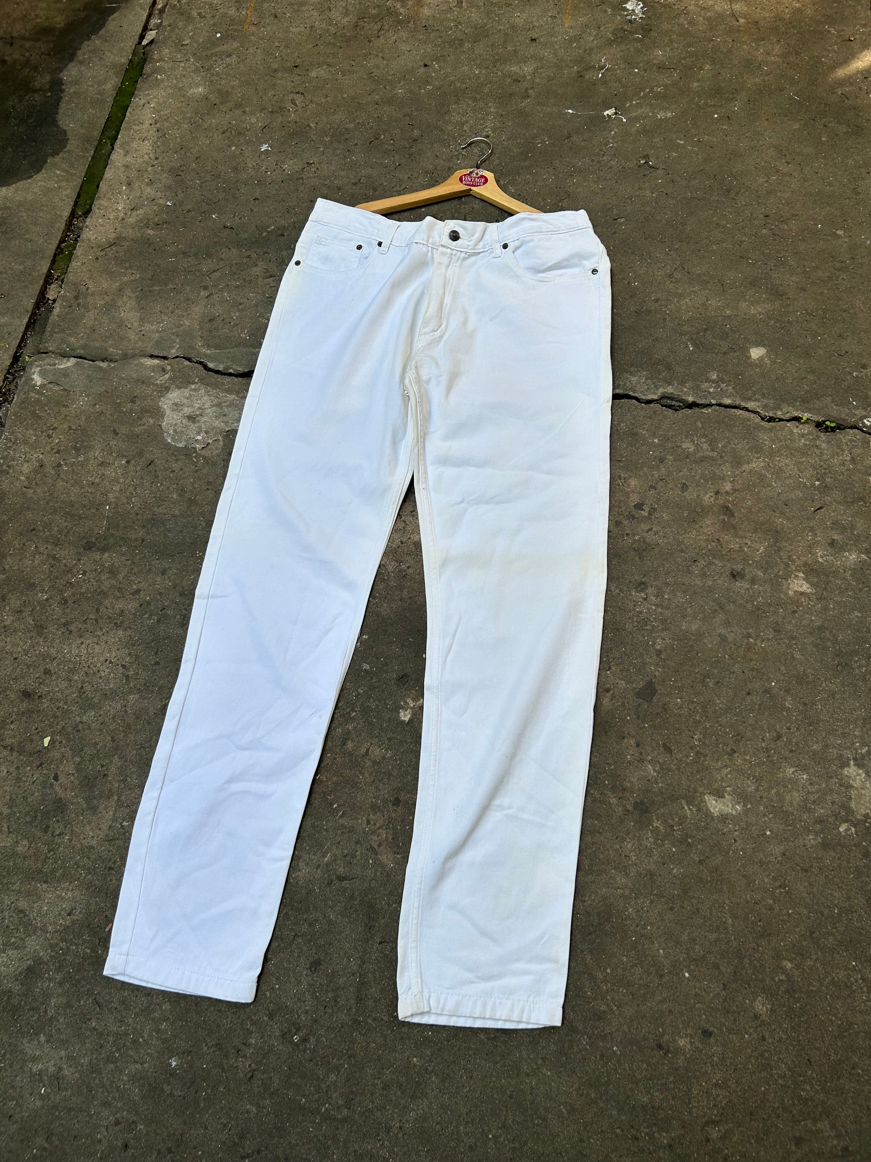 Jean Levis Blanco Vintage Original