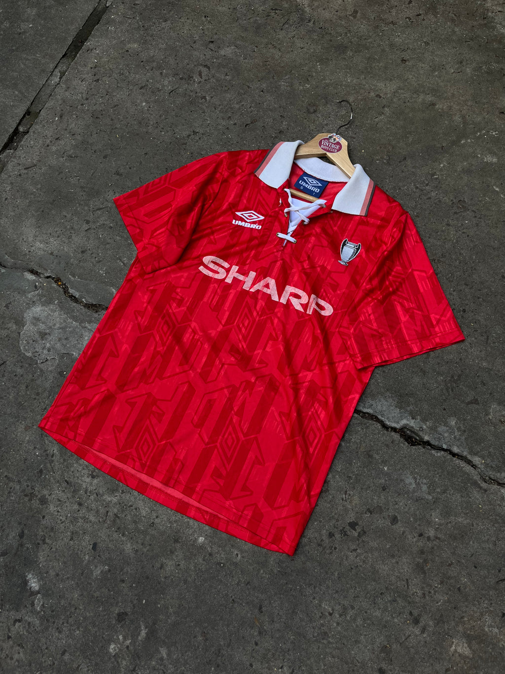 Camiseta Manchester United 94' Edición Champions League Original