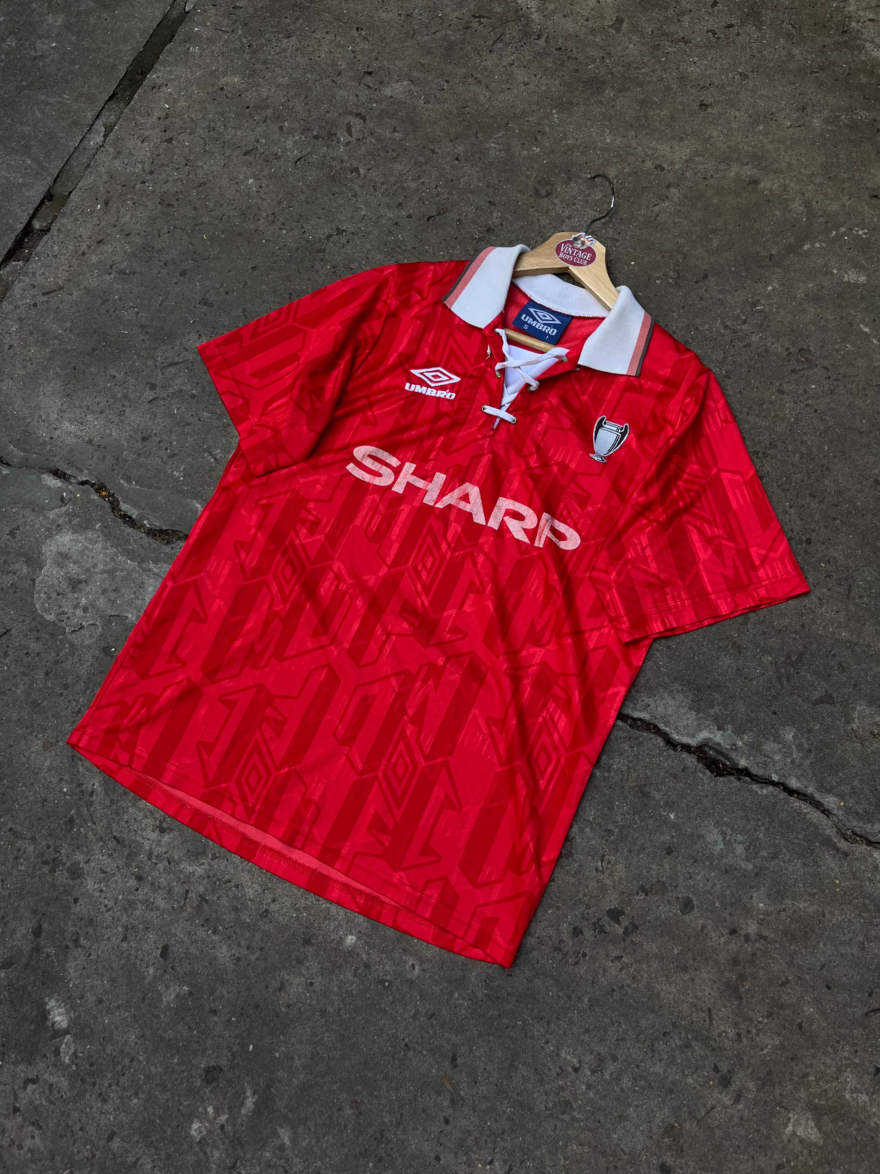 Camiseta Manchester United 94' Edición Champions League Original