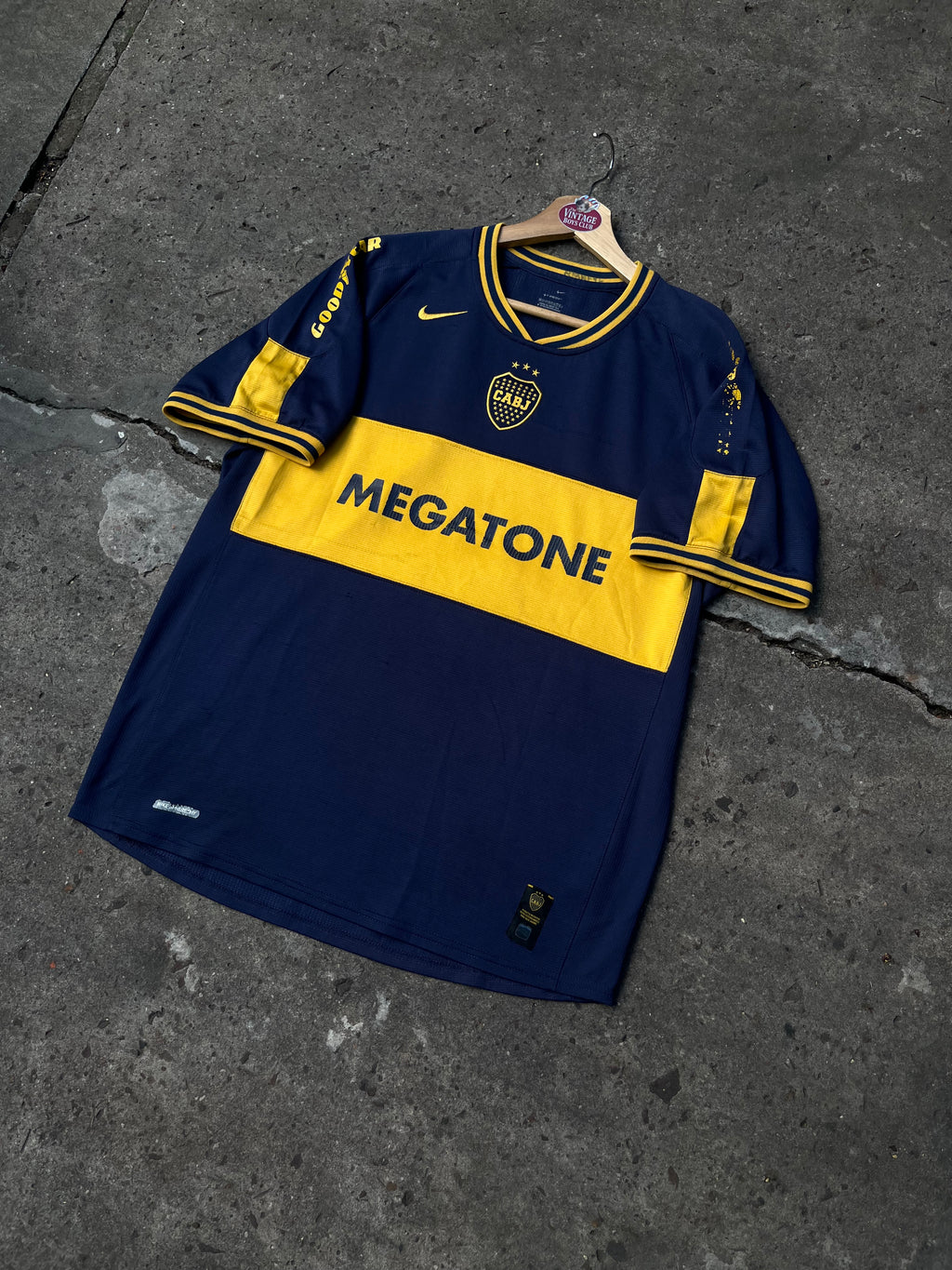 Camiseta Boca 2006 Titular Versión Jugador Original