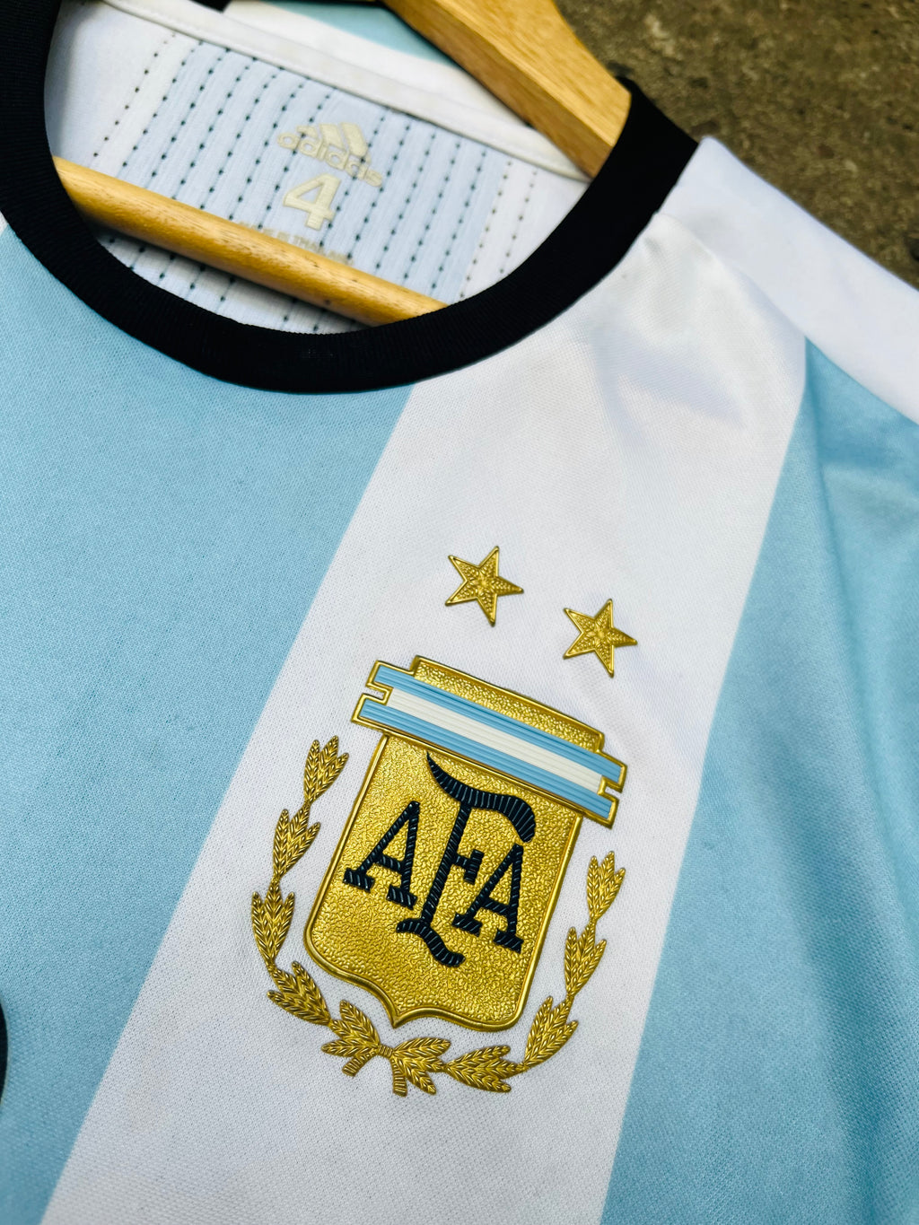 Camiseta Argentina de Augusto Fernández de Juego