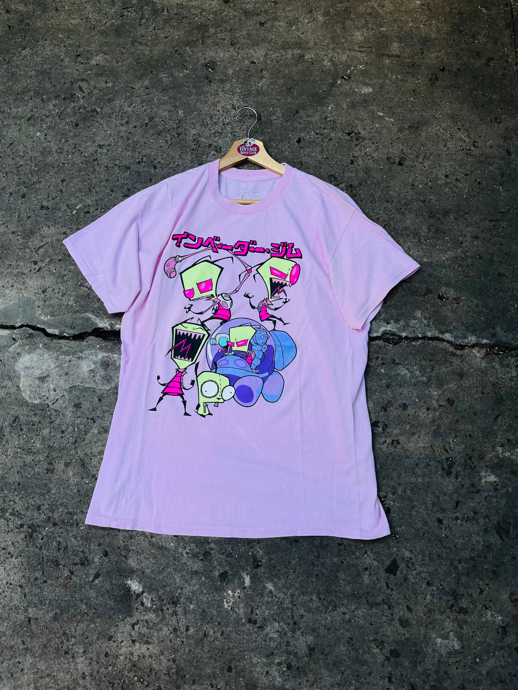 Remera Invader Zim Americana Original