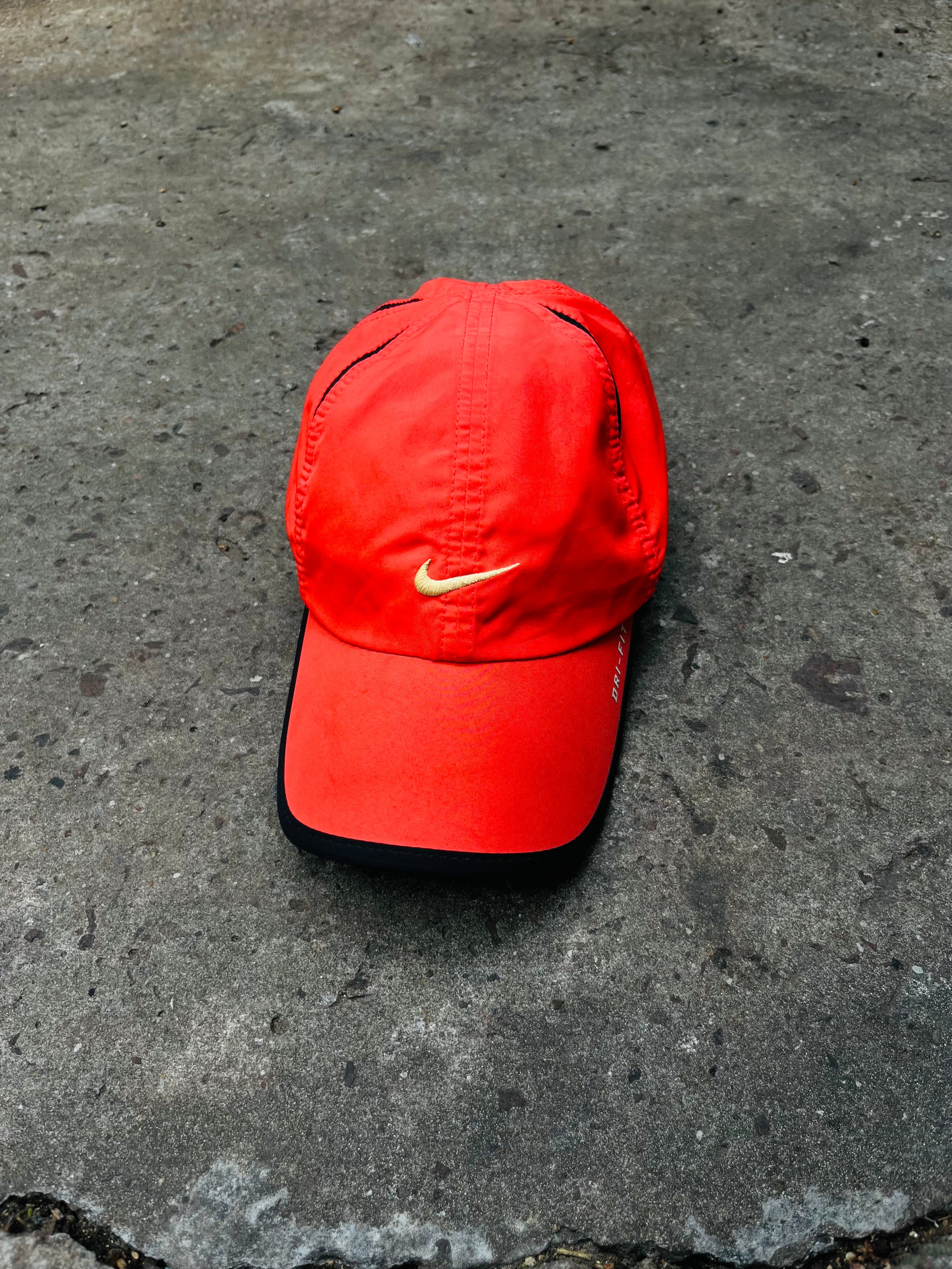 Gorra Nike Dri-Fit Naranja Original