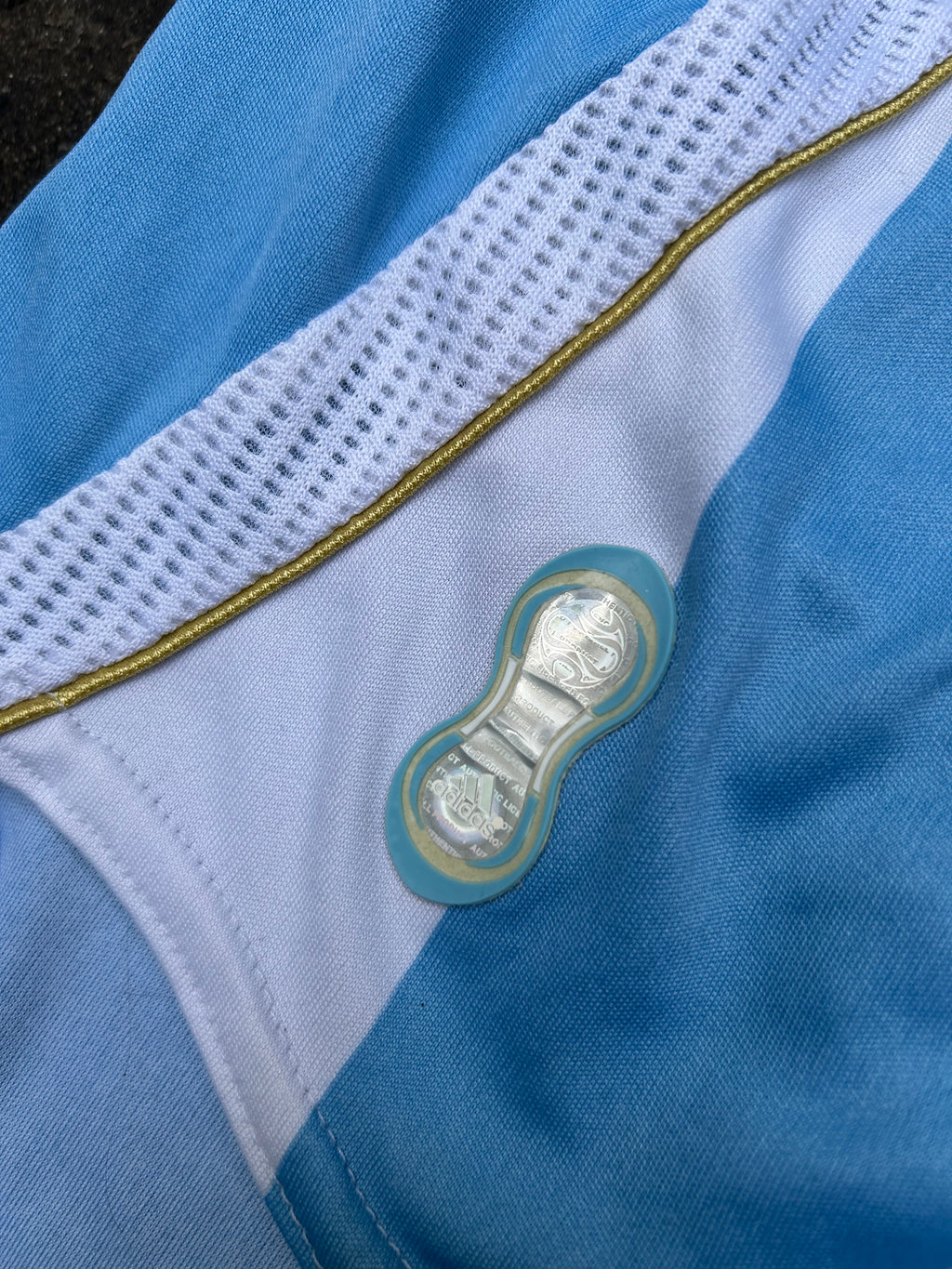 Camiseta Argentina 2006 Titular Original