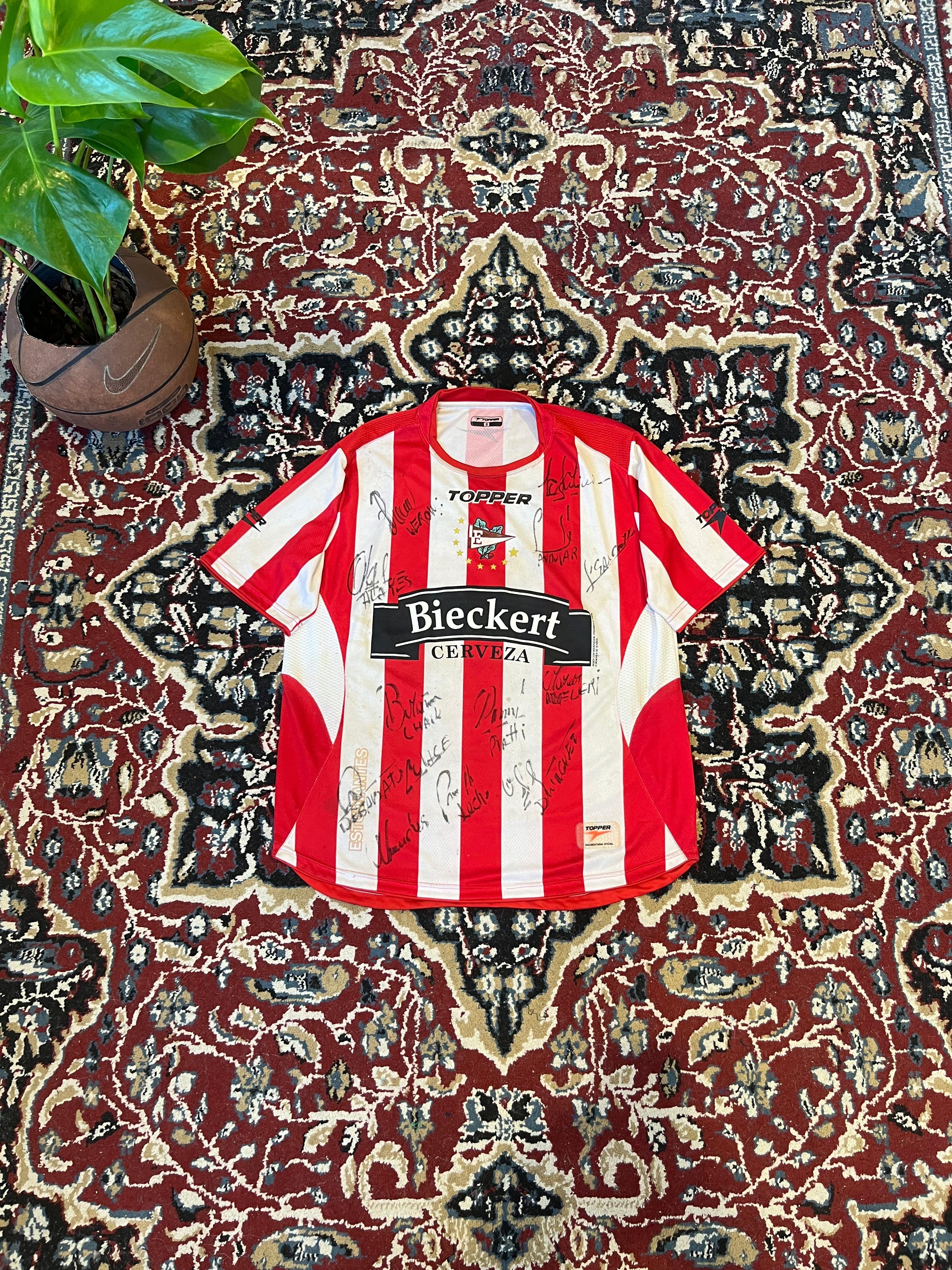 Camiseta Estudiantes 2007 De Juego del Principito Sosa Autografiada