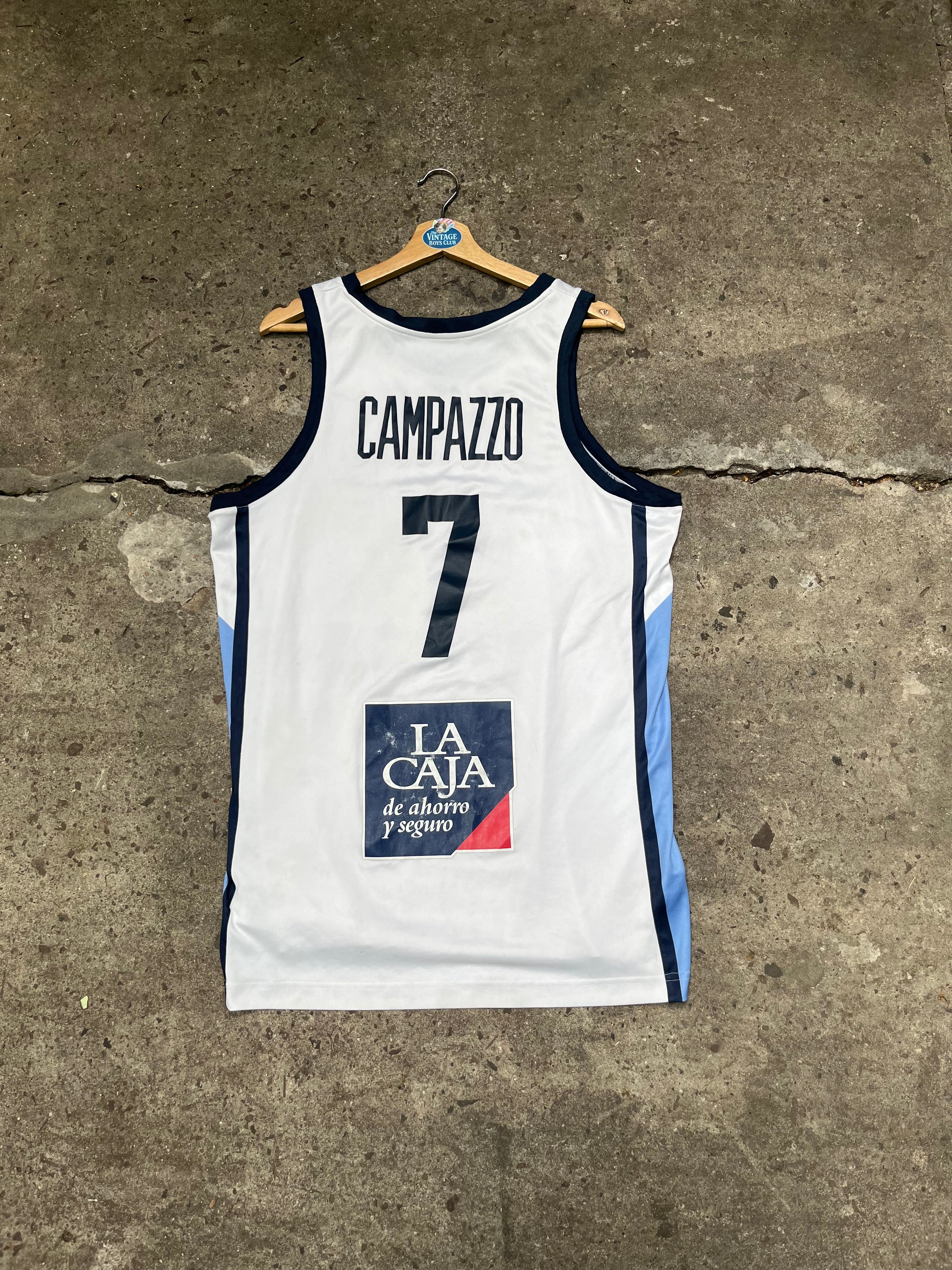 Camiseta Argentina Básquet Jordan de Campazzo de Utileria