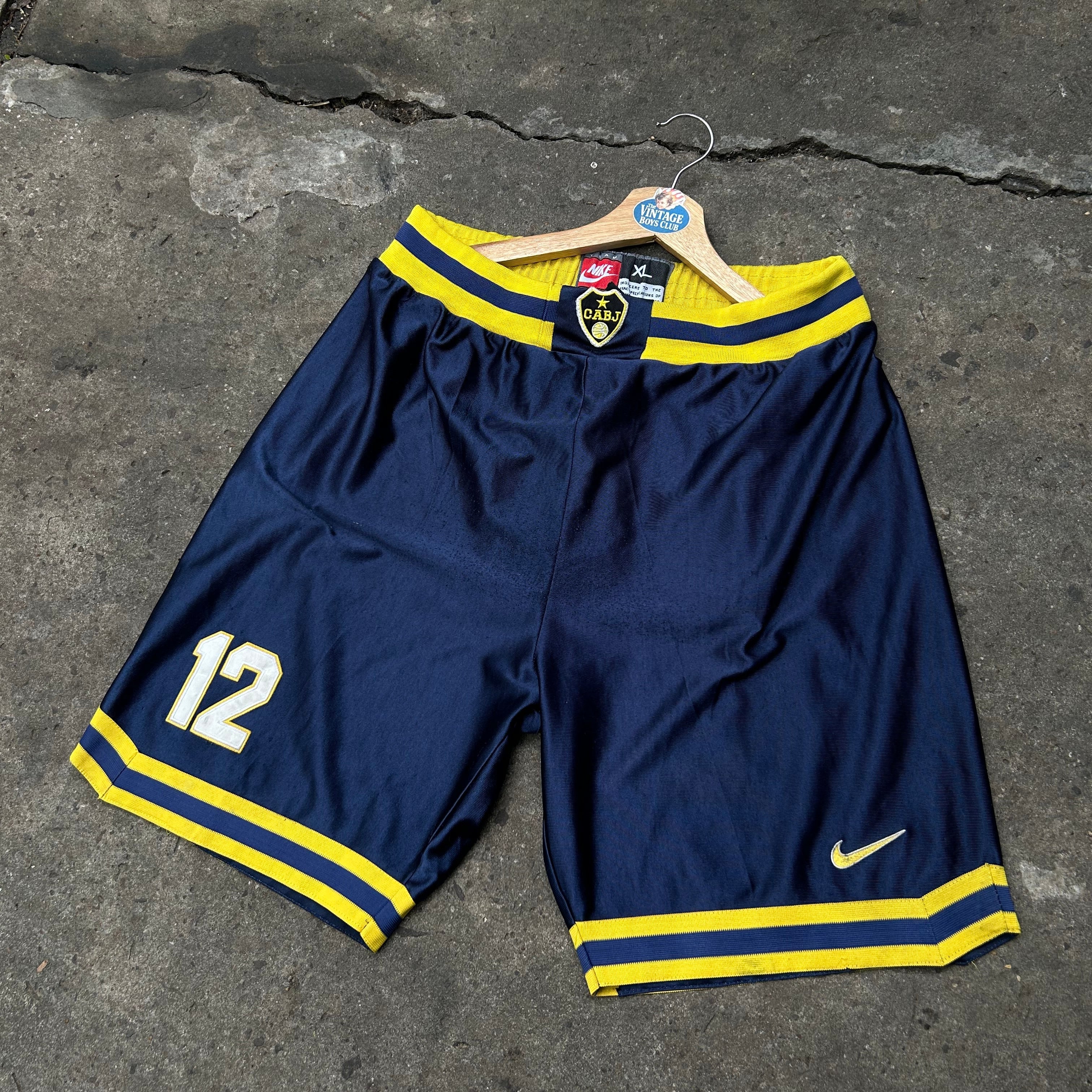 Short Boca Nike 1998 Básquet Original