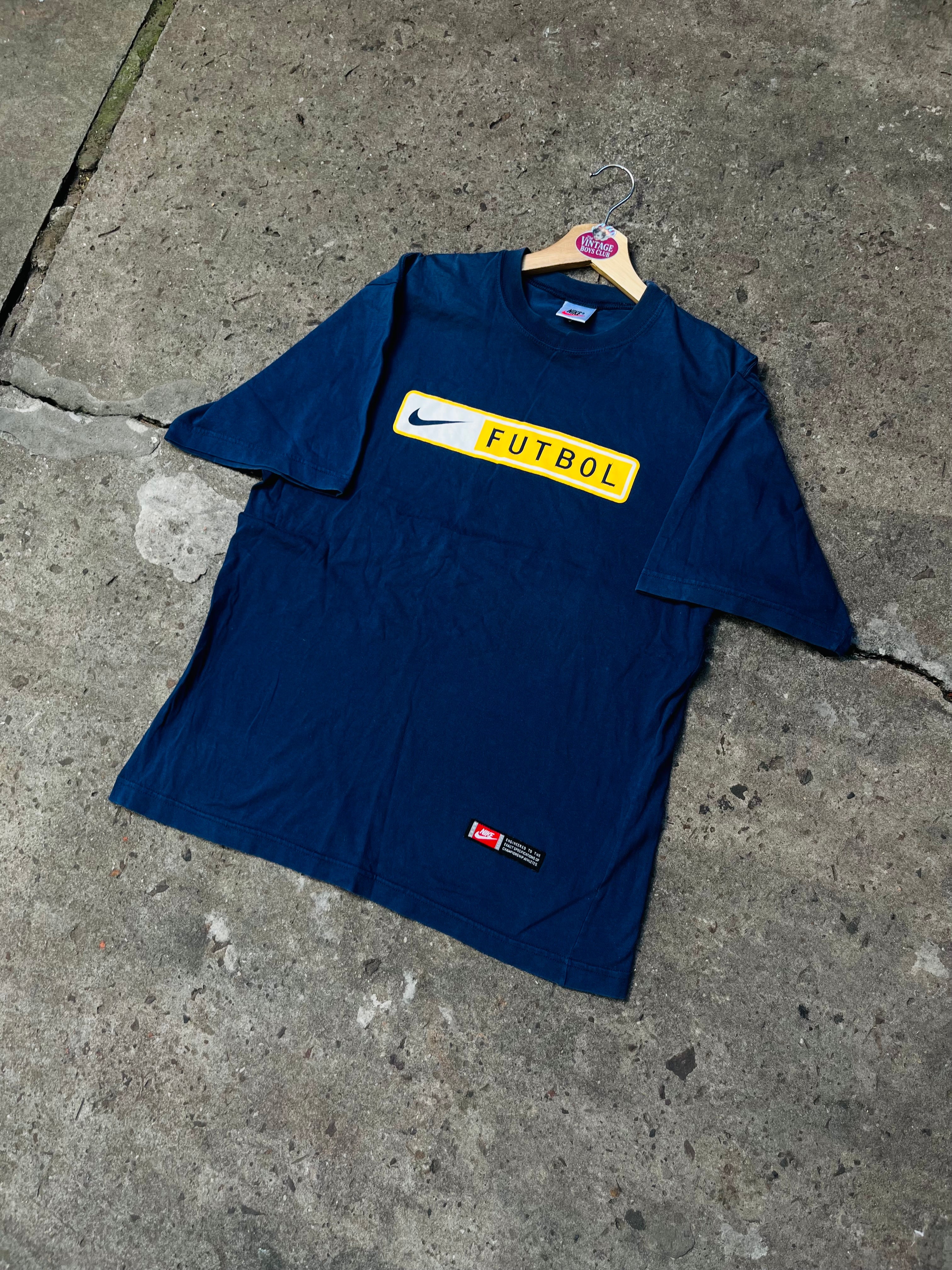 Remera Boca Nike Futbol 98' Original