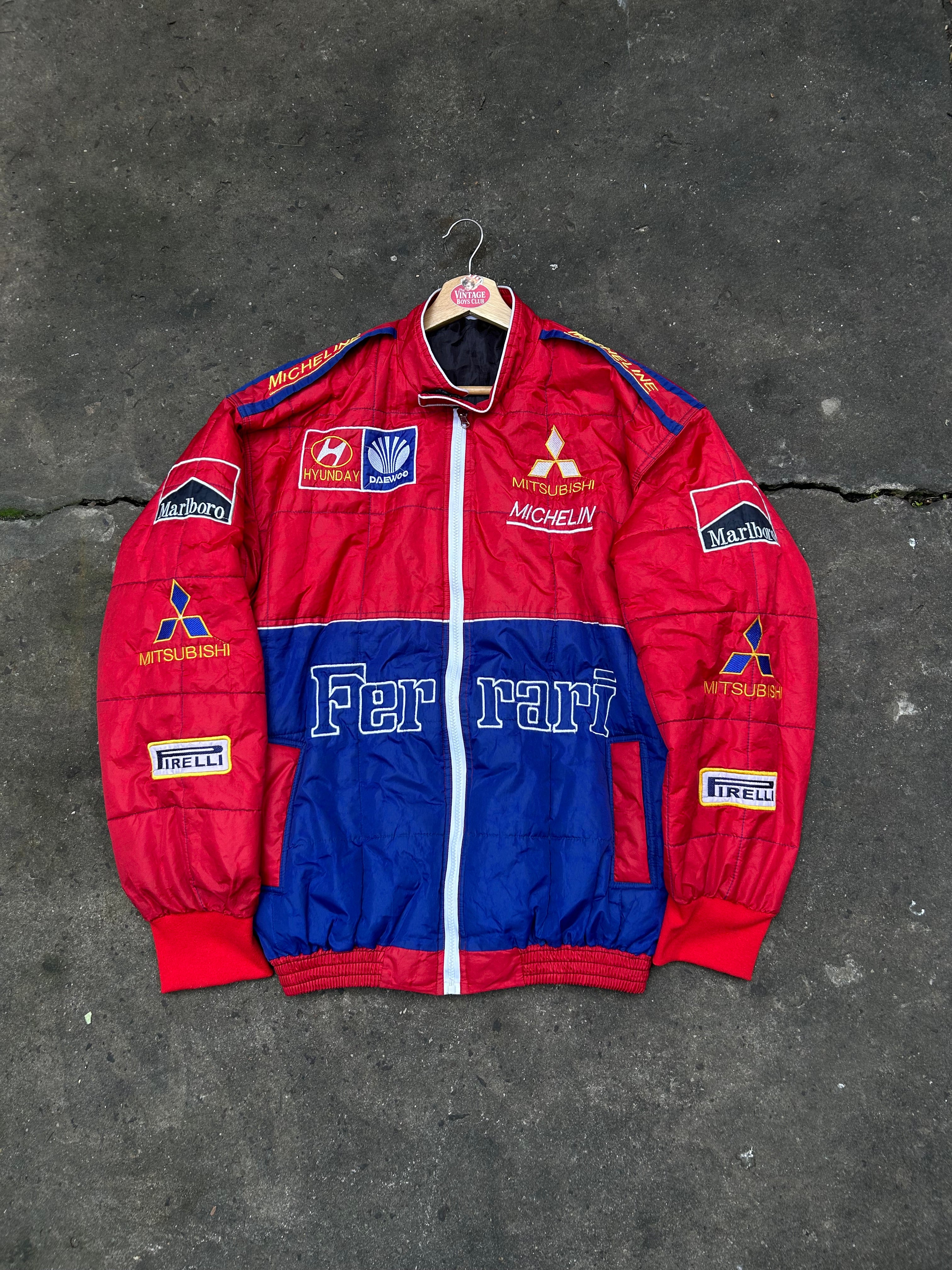 Campera Ferrari de Carrera Vintage 90s