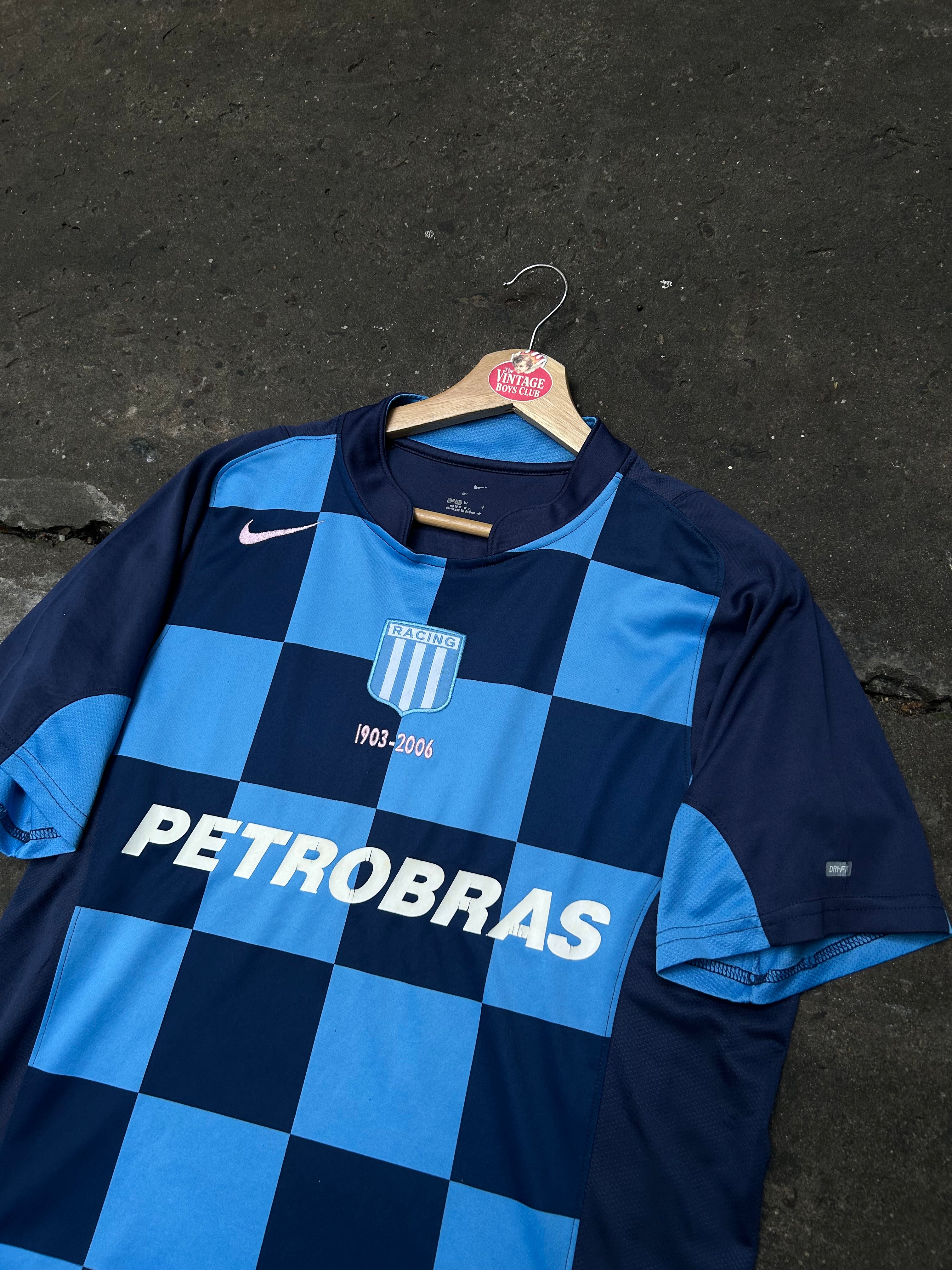 Camiseta Racing 2006 Nike Suplente Original