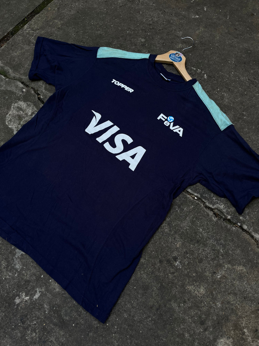 Remera Argentina Voley Topper Original