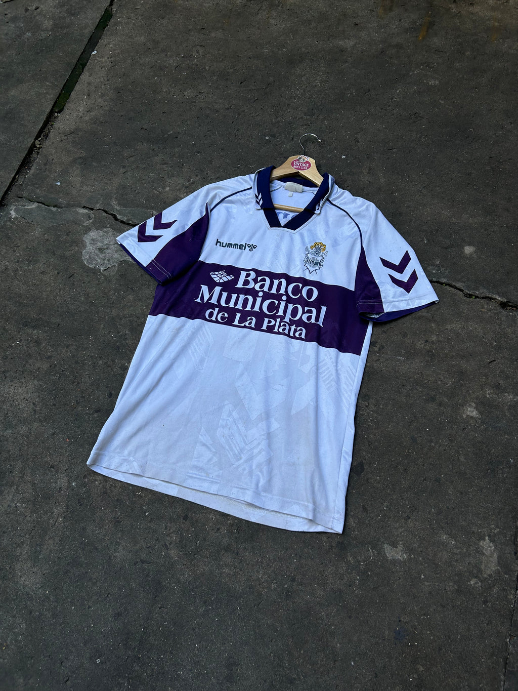 Camiseta Gimnasia 97' Hummel Titular Original