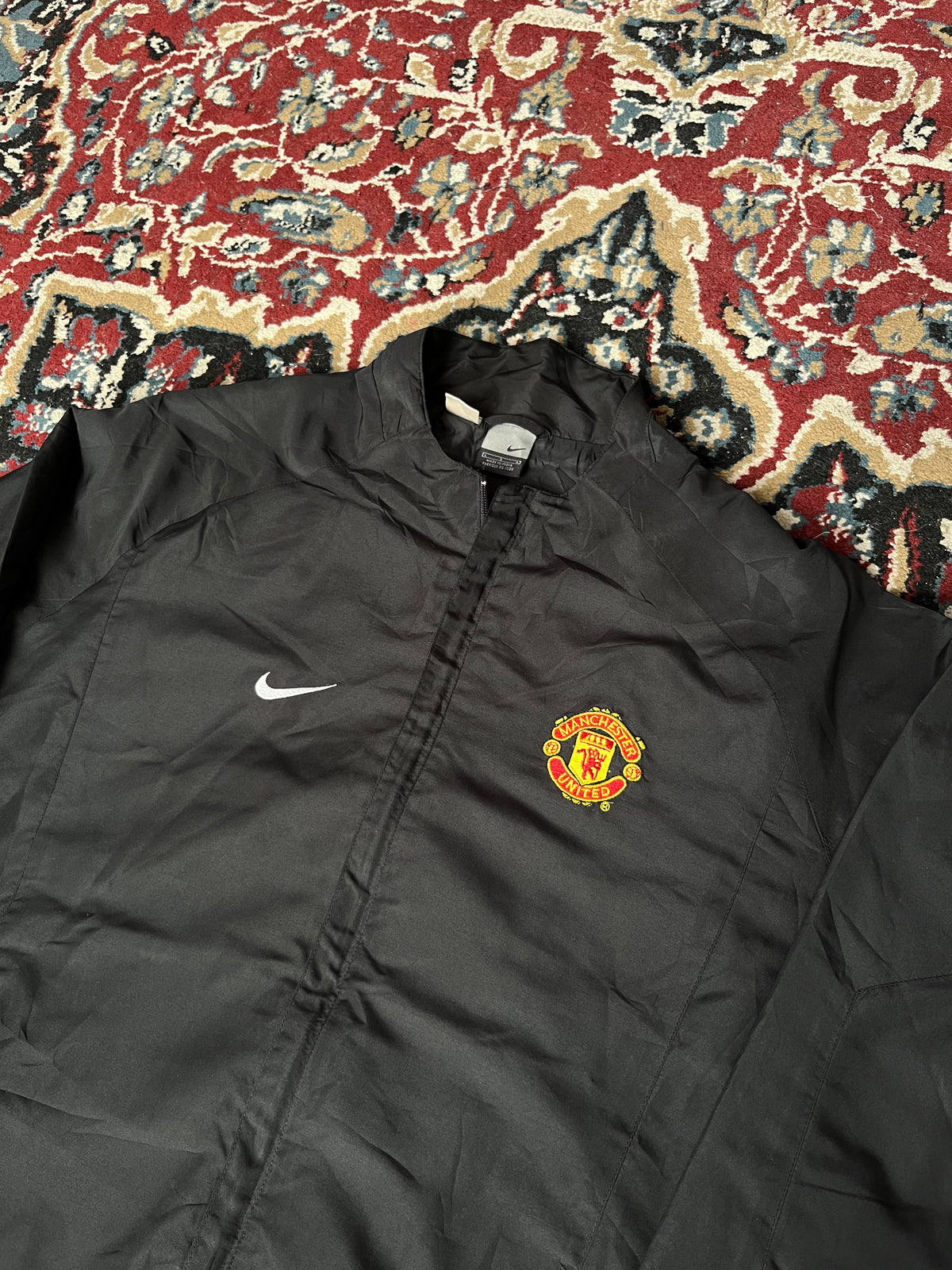 Campera Manchester United 2002 Nike Rompeviento Versión Jugador