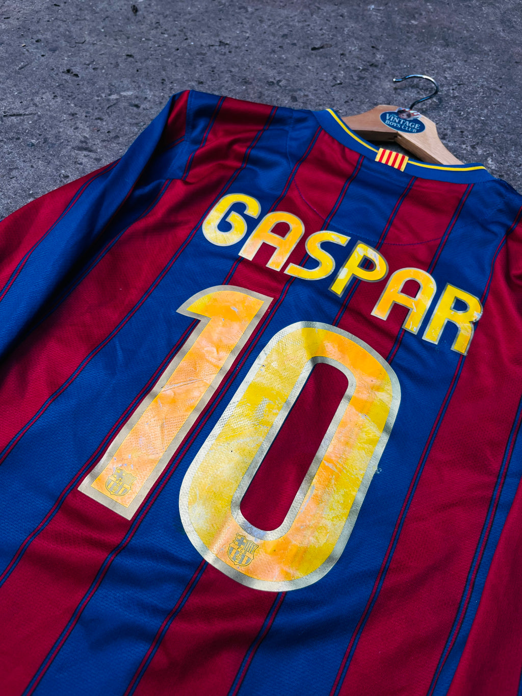 Camiseta Barcelona 2010 Manga Larga Original Nueva con Etiqueta