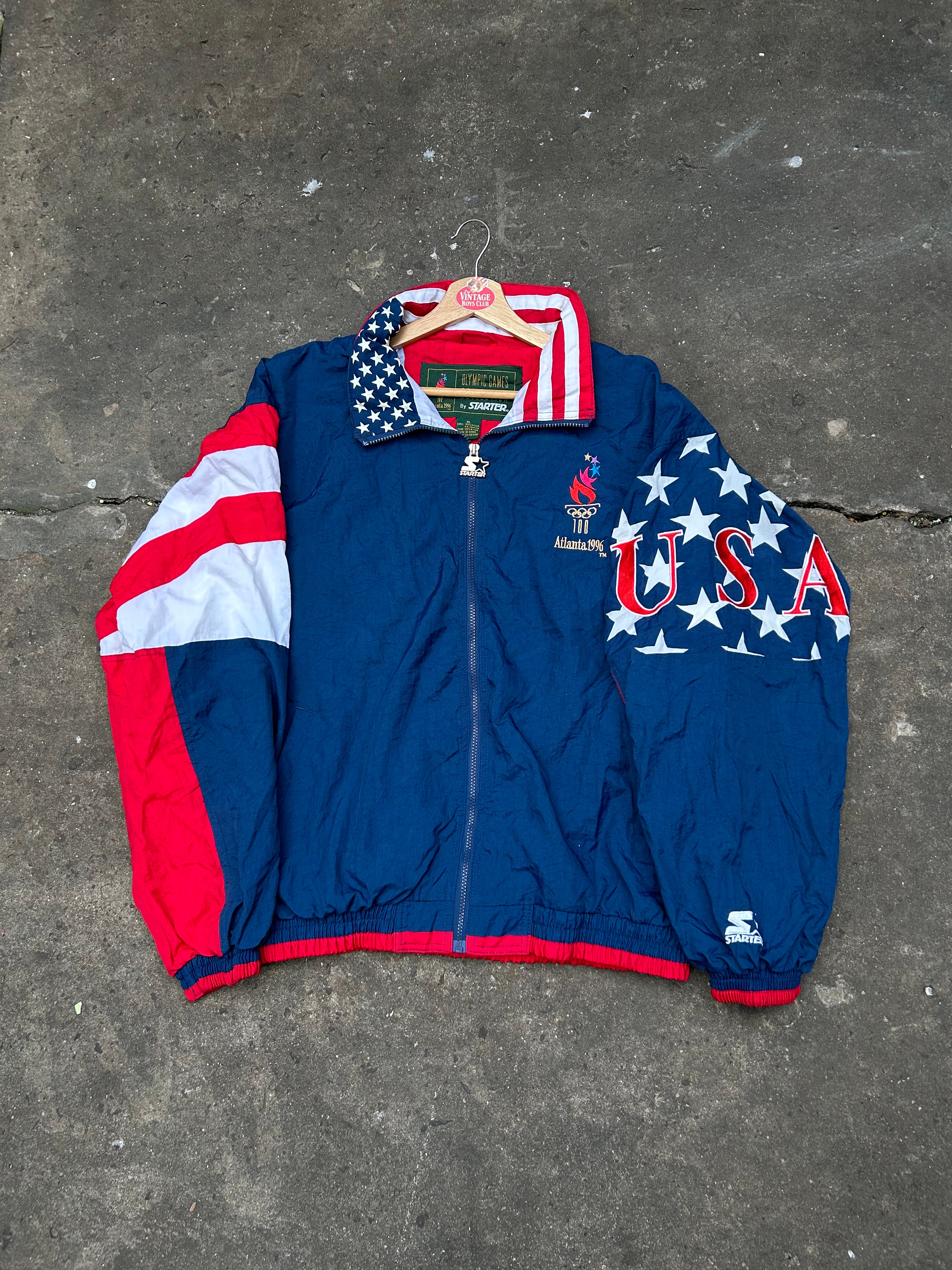 Campera USA Juegos Olímpicos Atlanta 96' Starter Original