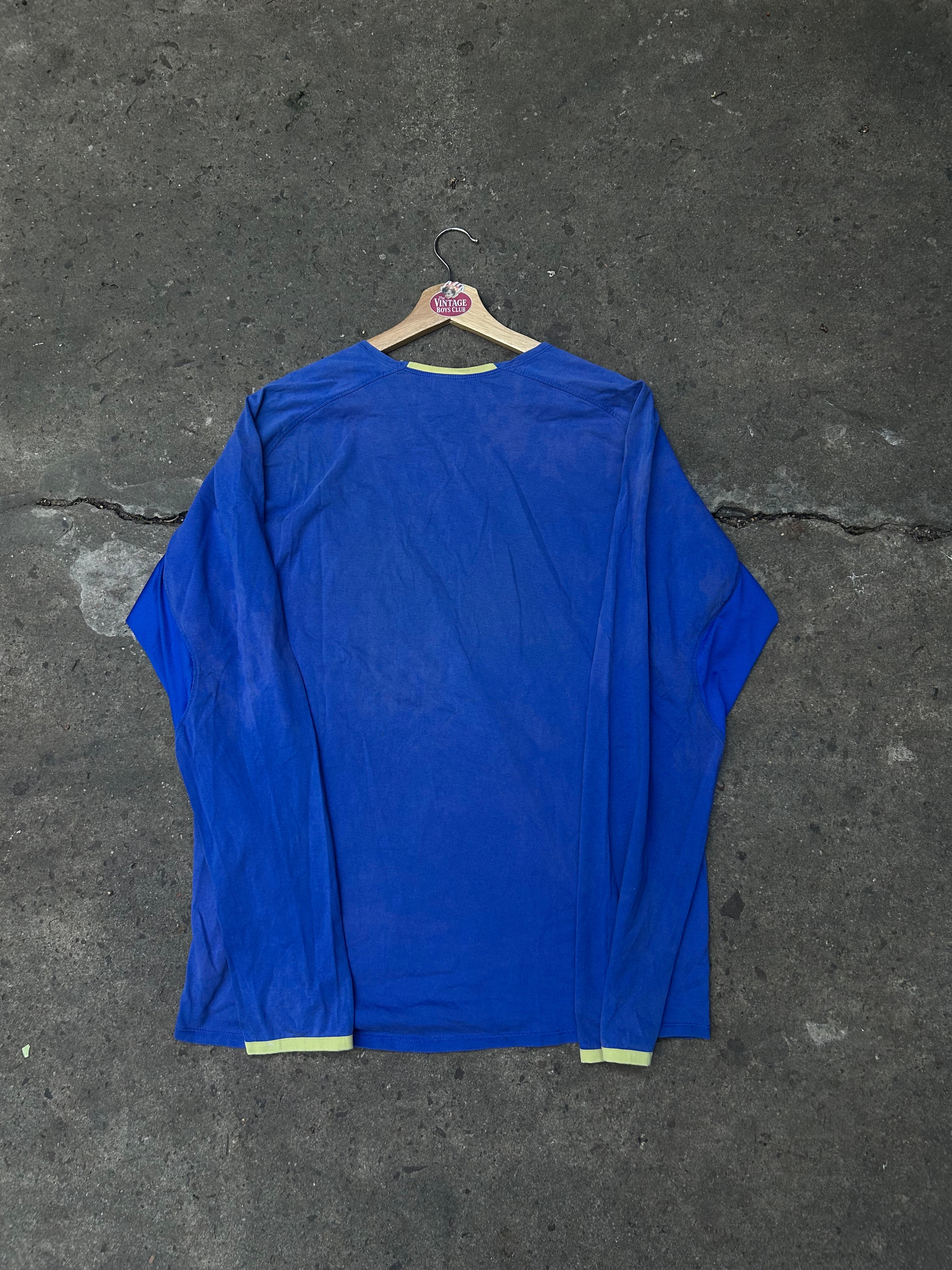 Camiseta Boca 2003 De Entrenamiento manga larga Original