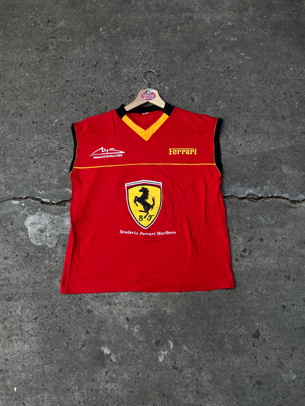 Musculosa Ferrari Michael Schumacher Vintage