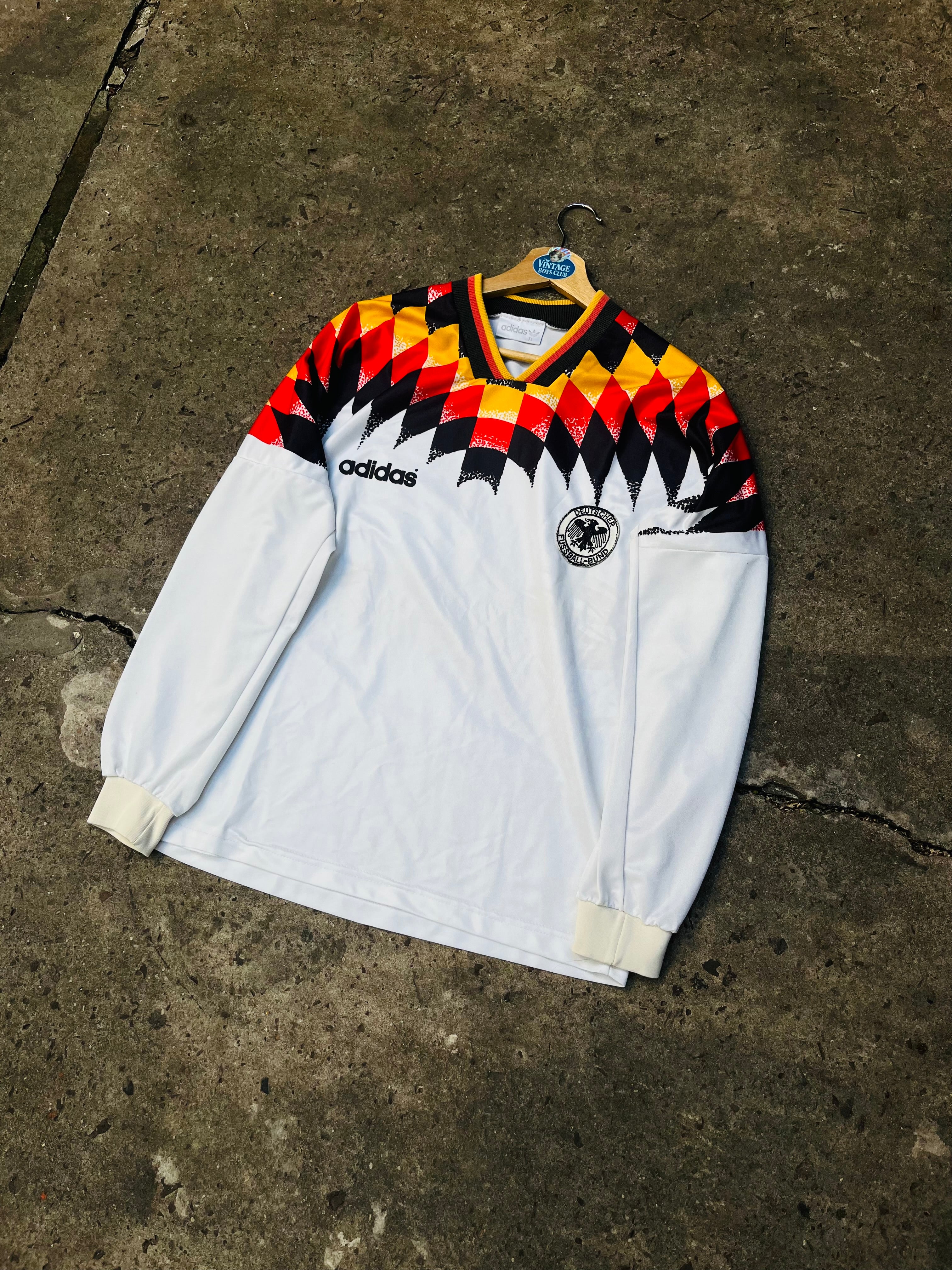 Camiseta Alemania 1994 Manga Larga Original