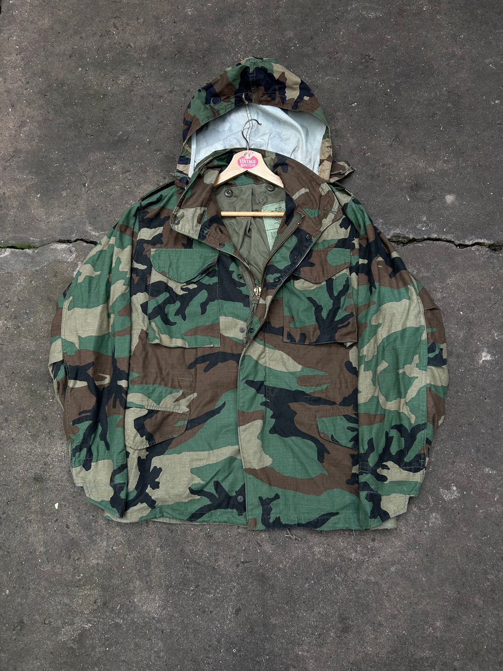 Campera M-65 del Ejercicio Militar USA 1982 Original
