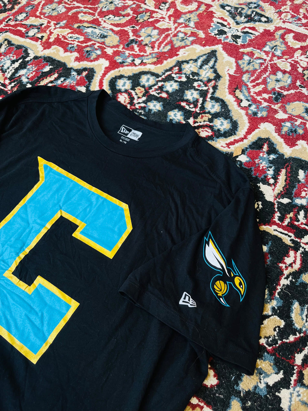 Remera New Era de Lonzo Ball Charlotte Original