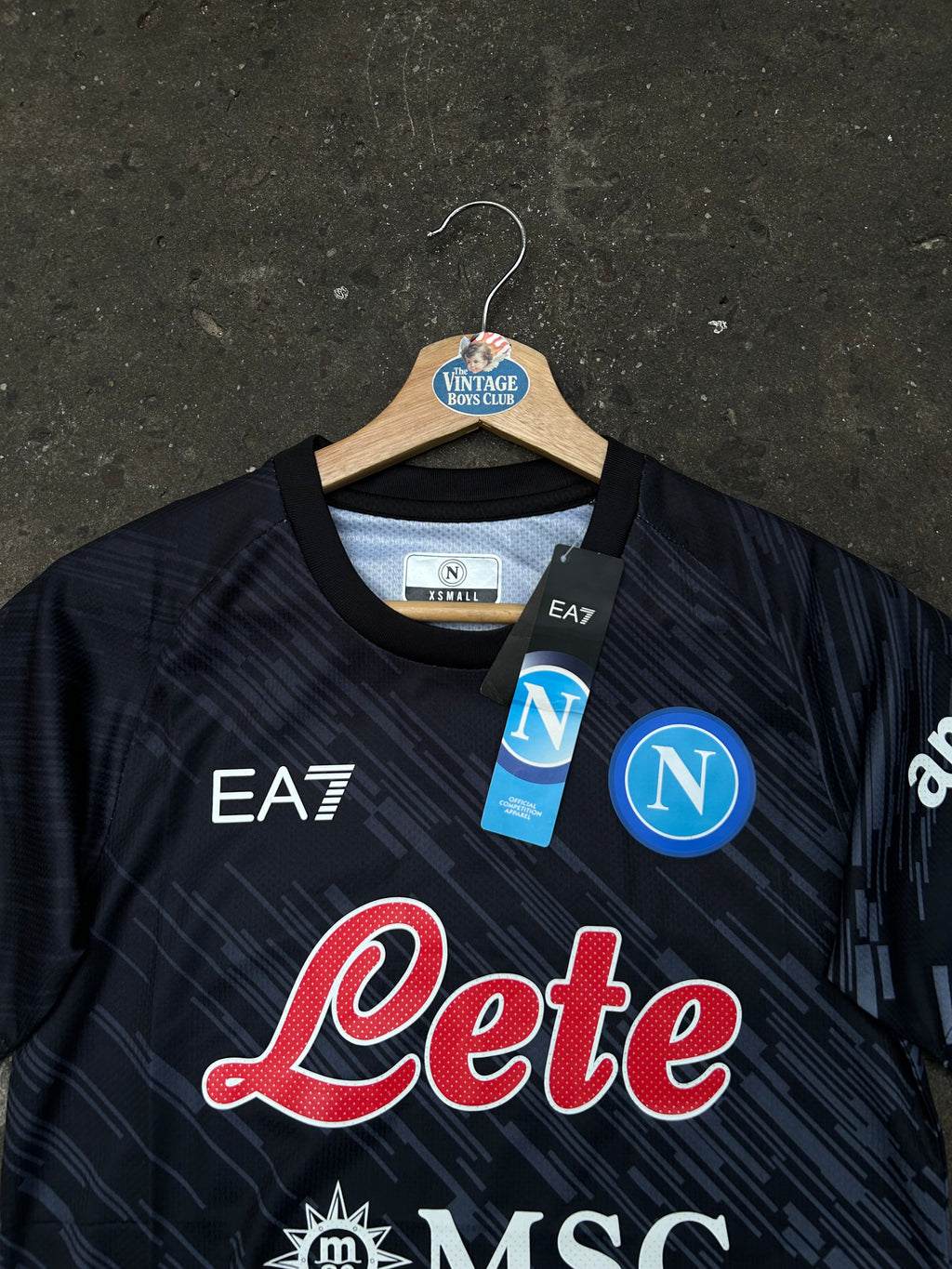 Camiseta Napoli EA7 2023 Original