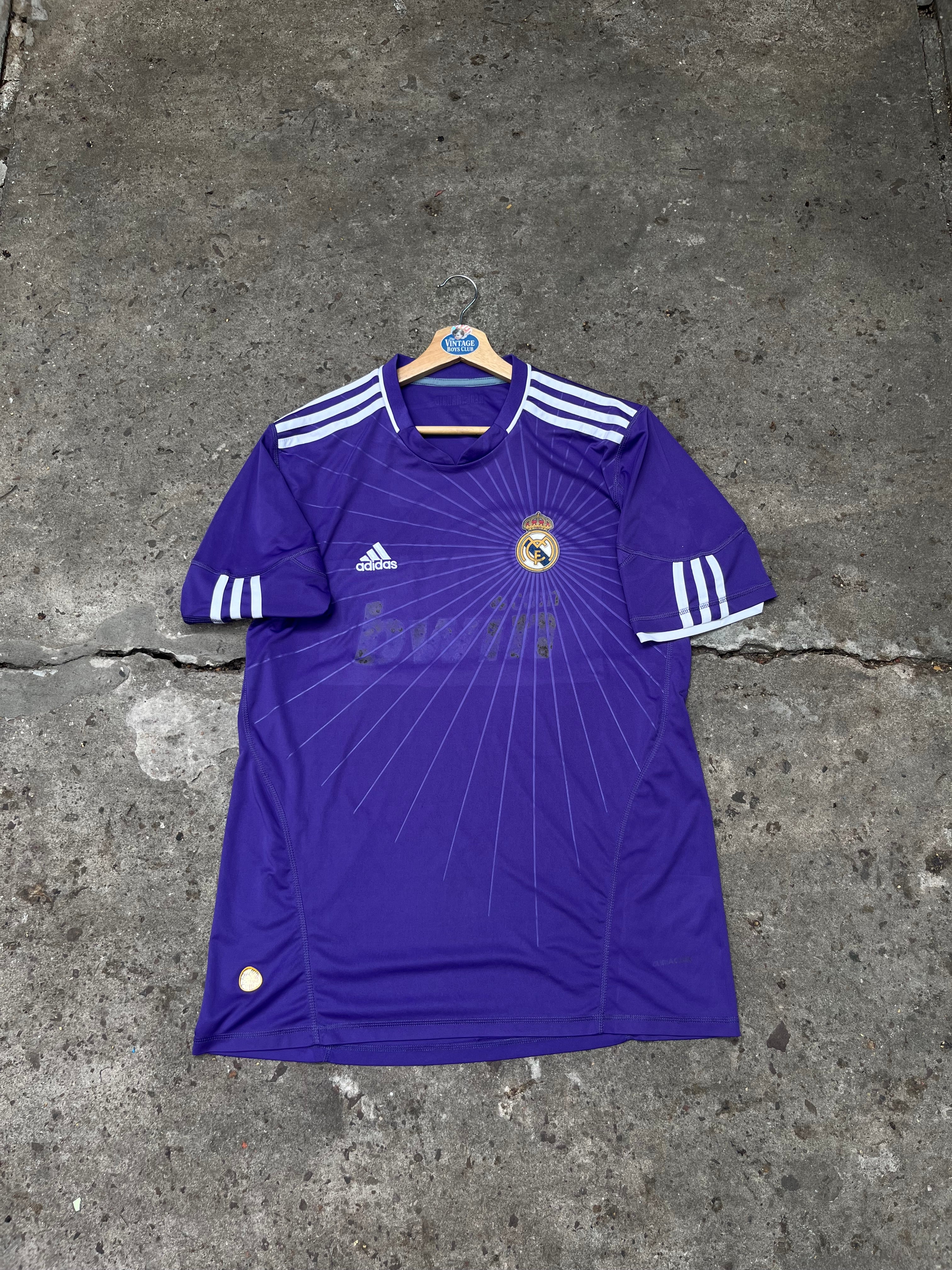Camiseta Real Madird 2010 Violeta Original