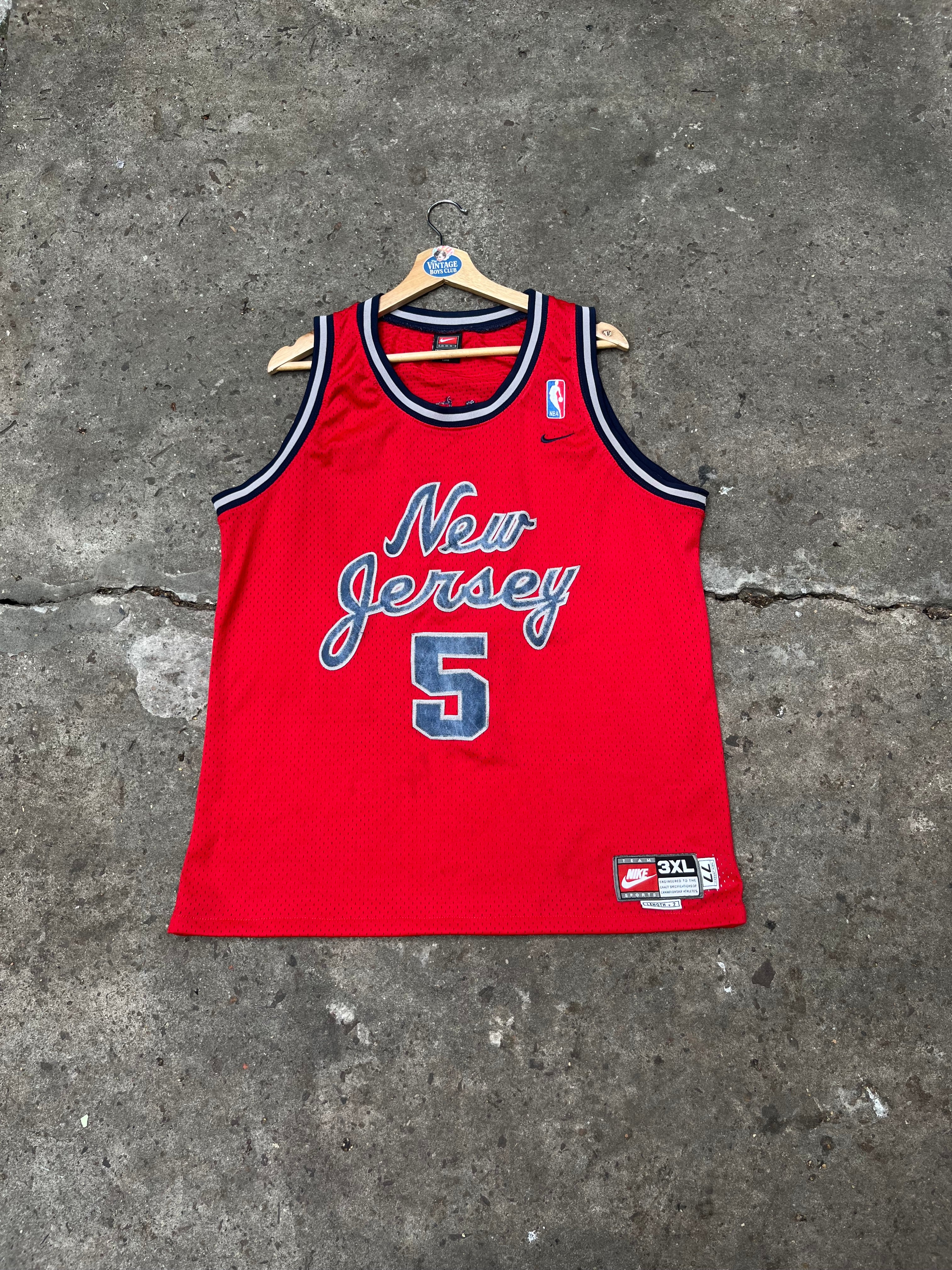 Camiseta New Jersey 1998 de KIDD Original