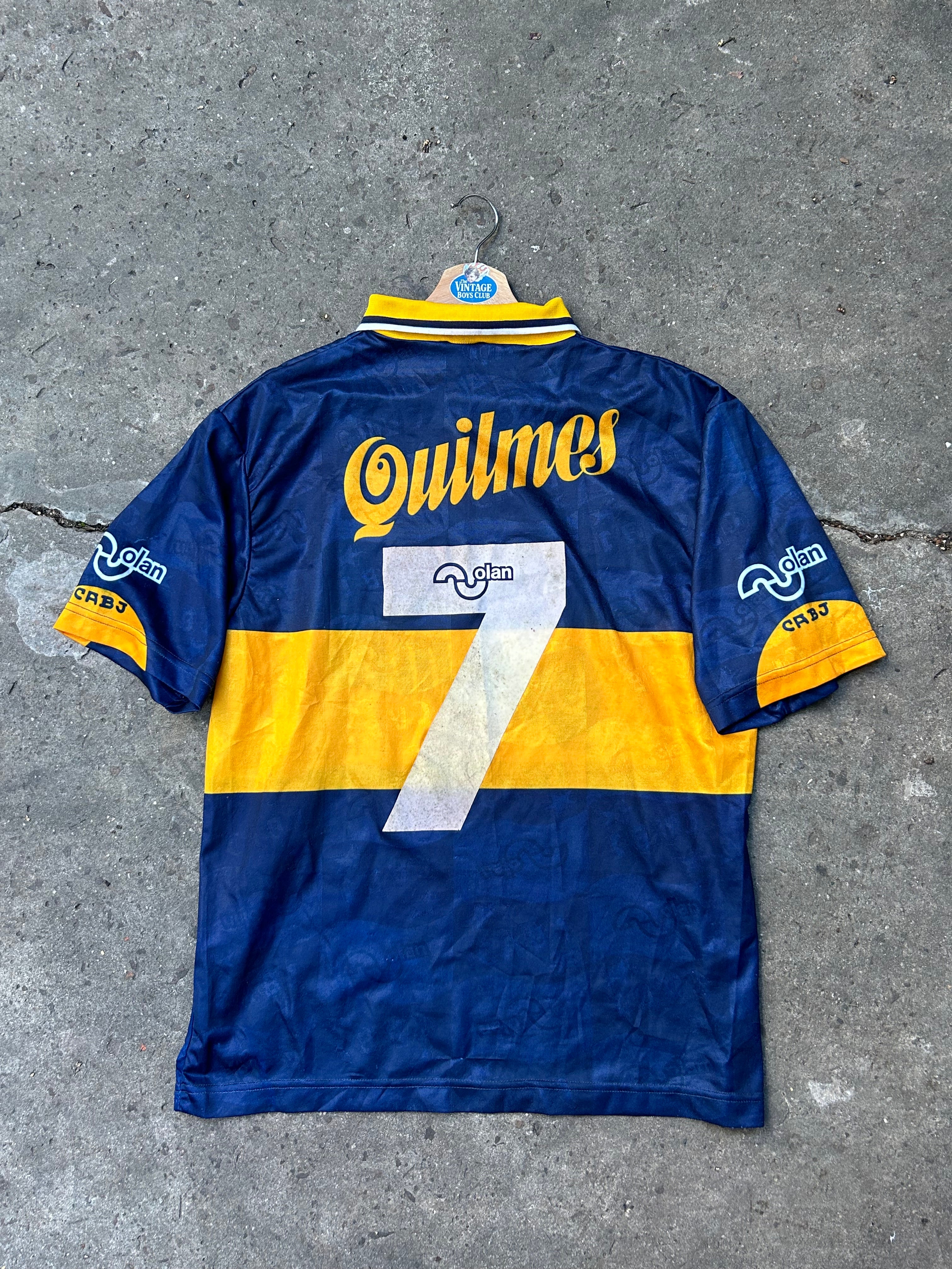 Camiseta Boca 1996 Quilmes de Juego