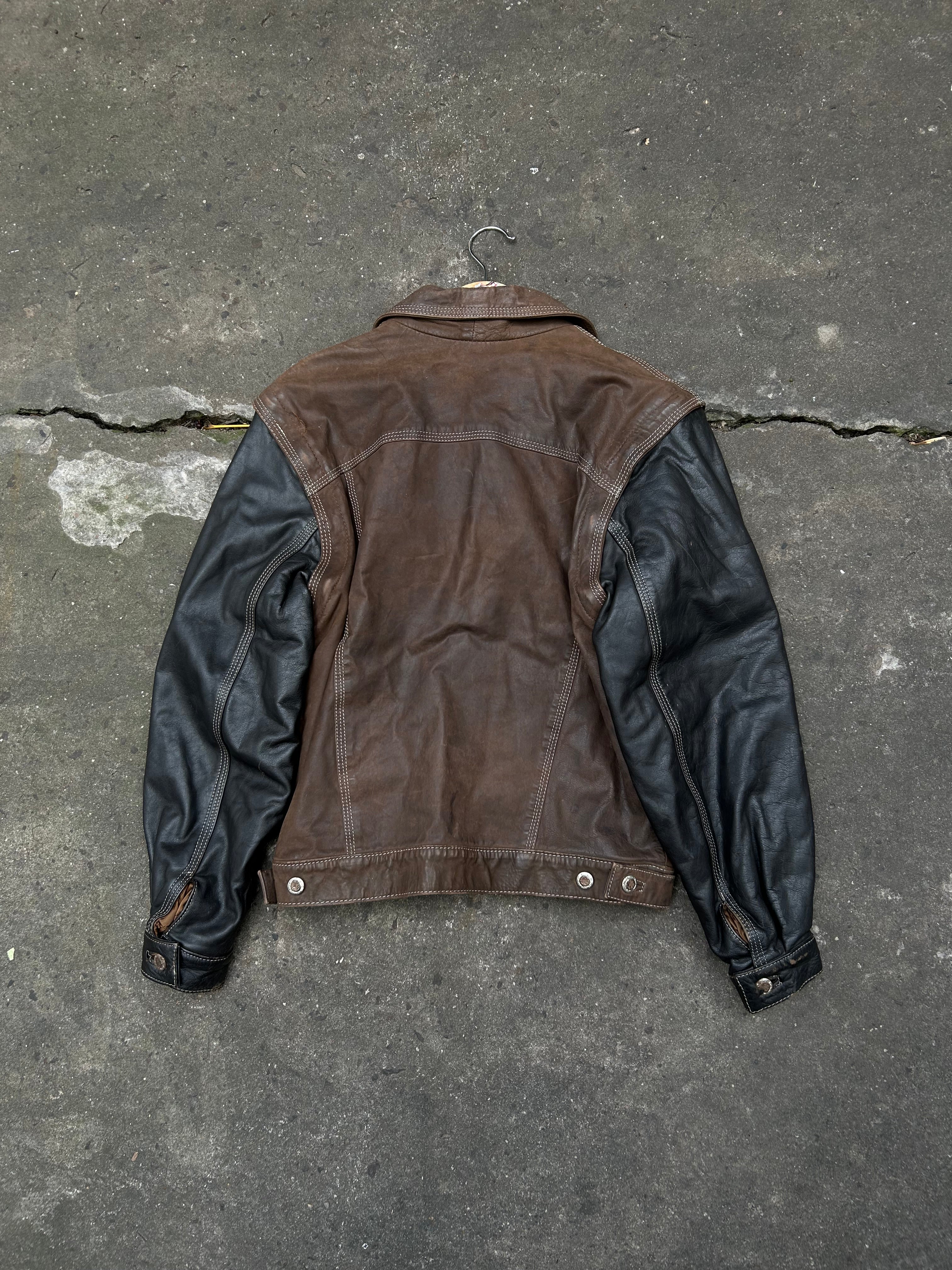 Campera Cuero Vintage Original