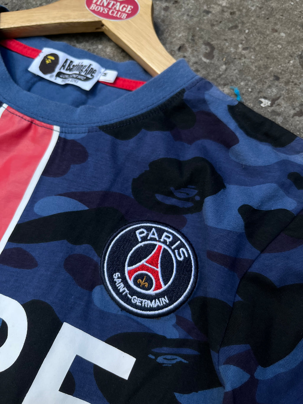 Remera Bape x PSG Original