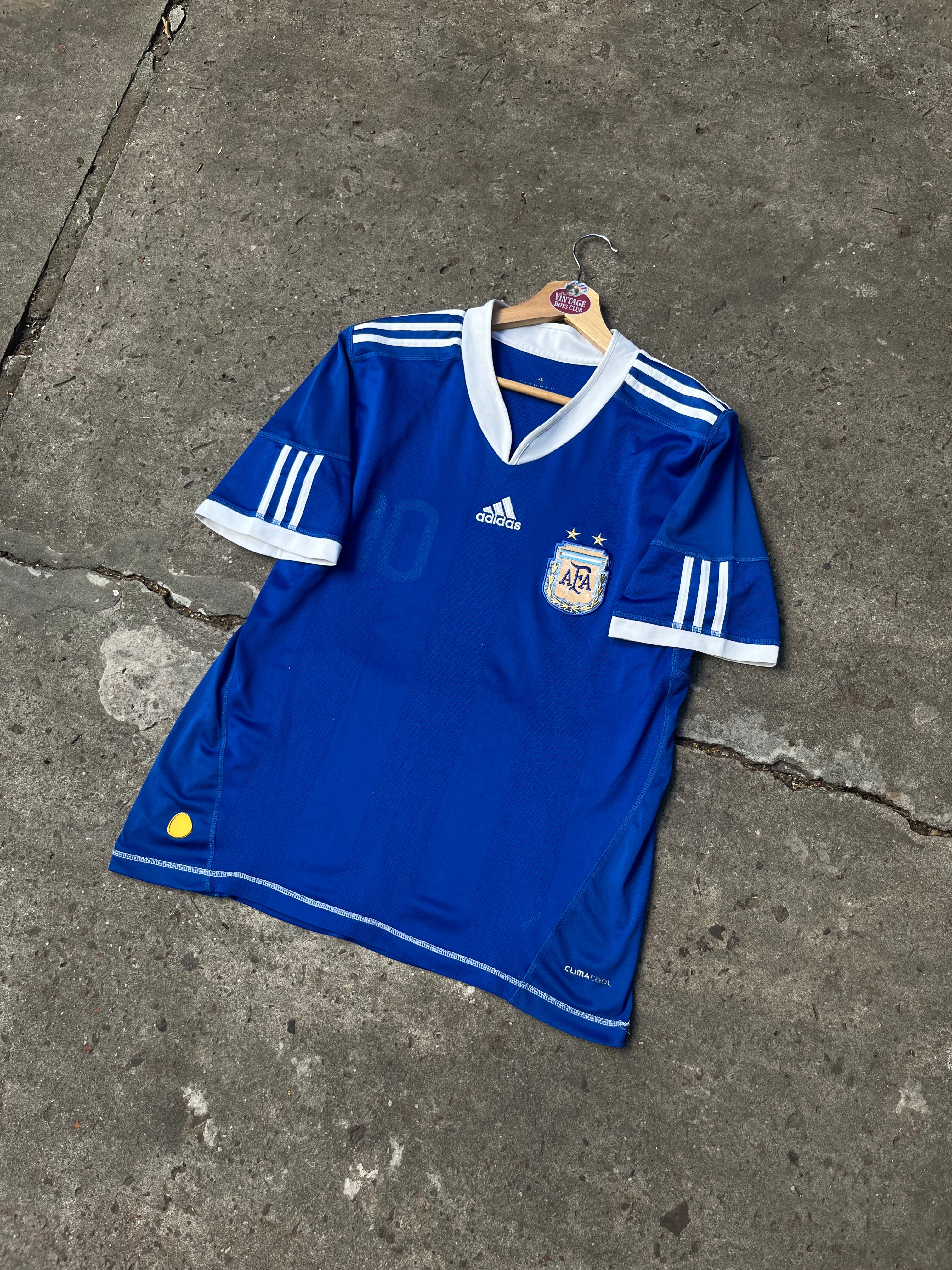Camiseta Argentina 2010 Suplente de Messi Original