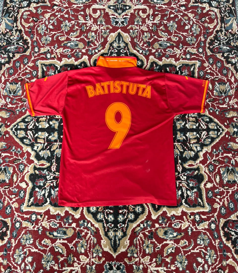 Camiseta Roma de Batistuta Vintage