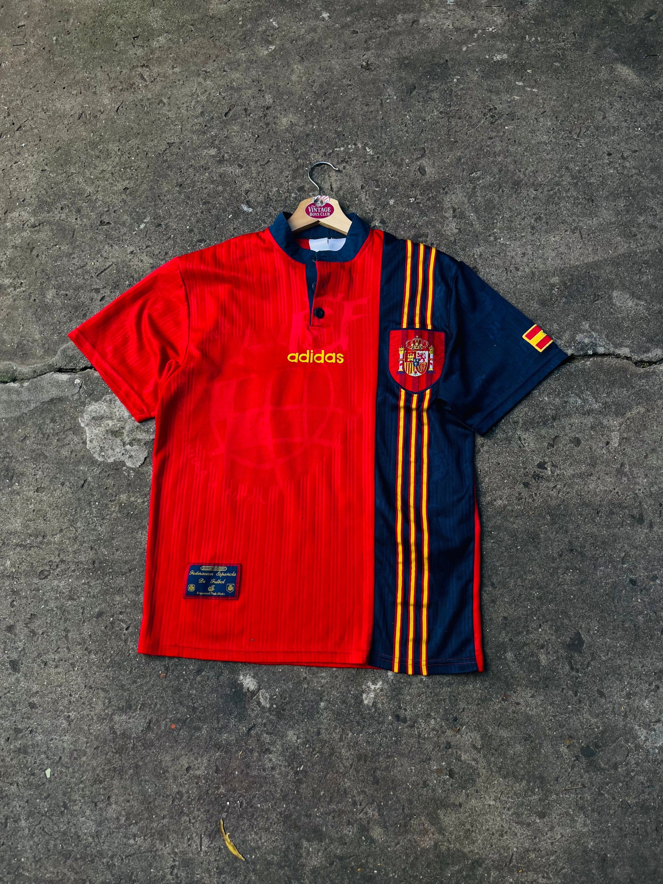 Camiseta España 96' Titular de Caminero Original