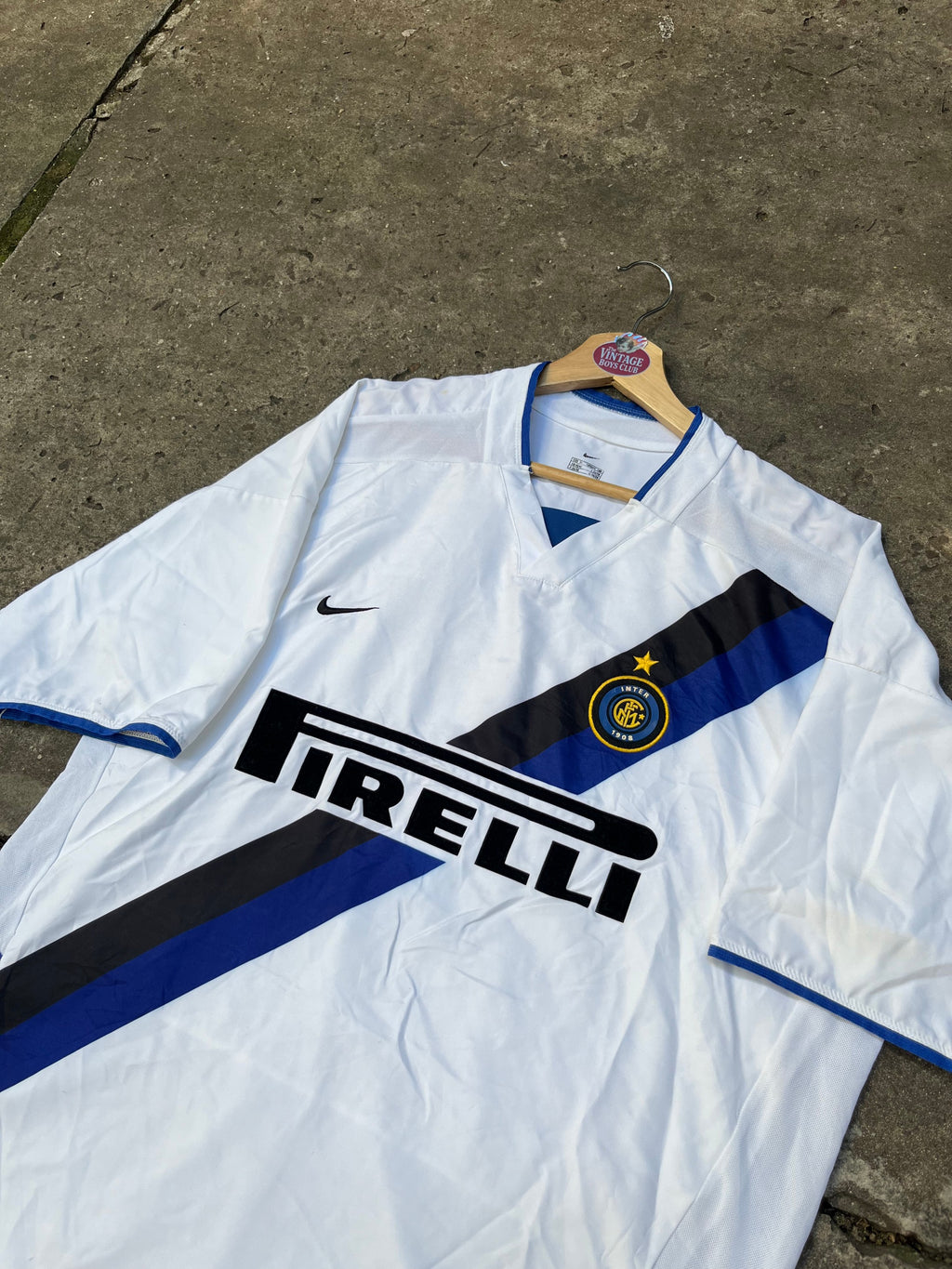 Camiseta Inter 2002 Suplente de Vieri Original