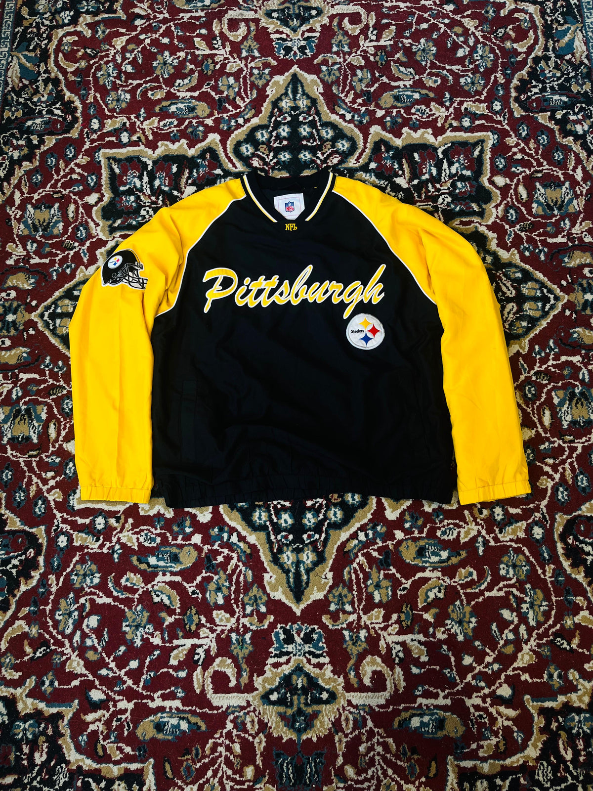 Buzo NFL Steelers Rompeviento Original