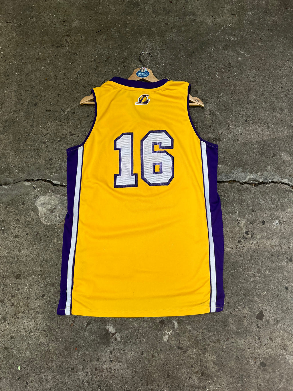 Camiseta Los Lakers Adidas Original