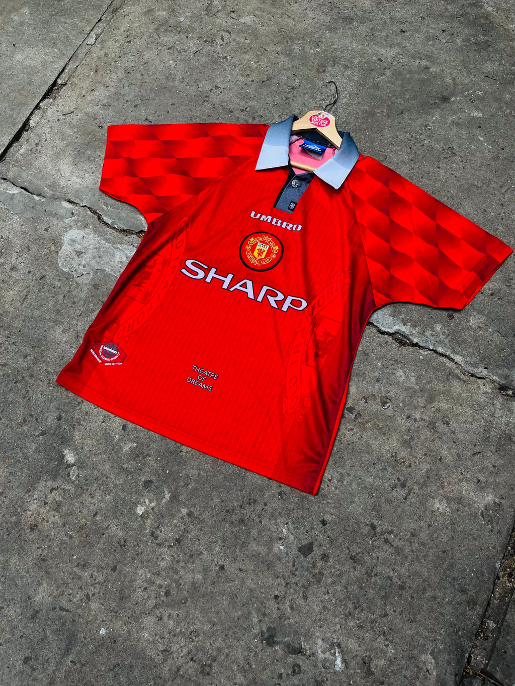 Camiseta Manchester United 1996/98 Umbro Original