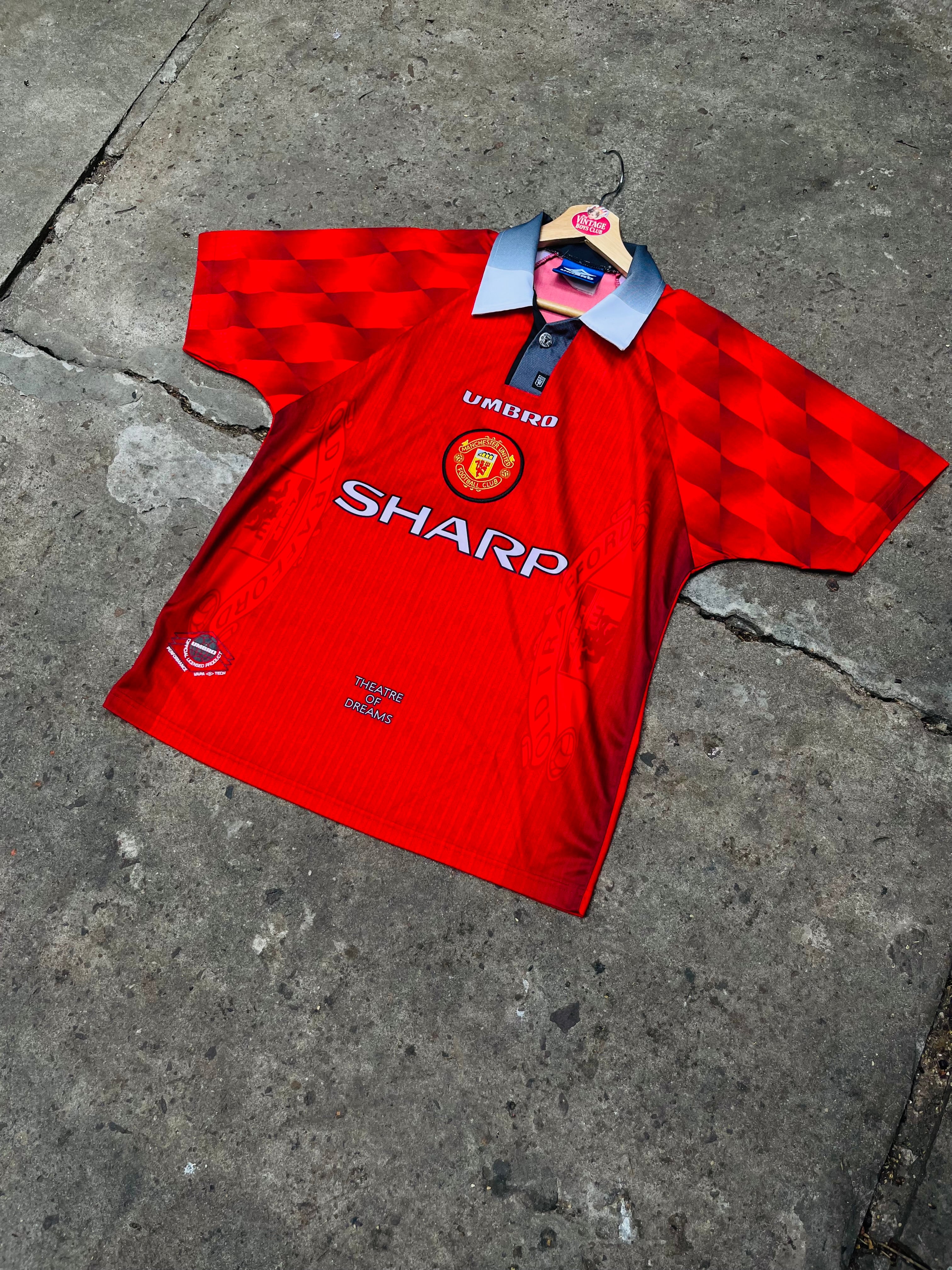 Camiseta Manchester United 1996/98 Umbro Original