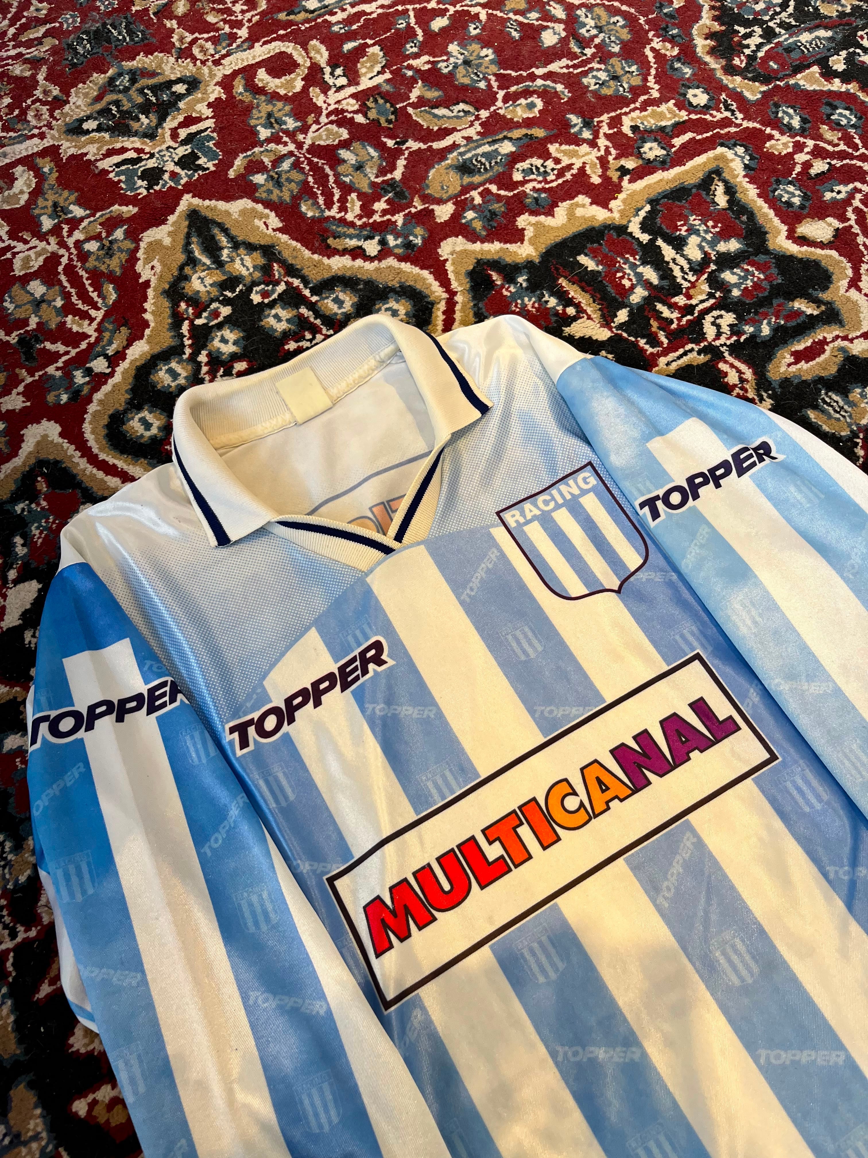 Camiseta Racing 95' Topper Manga Larga Original