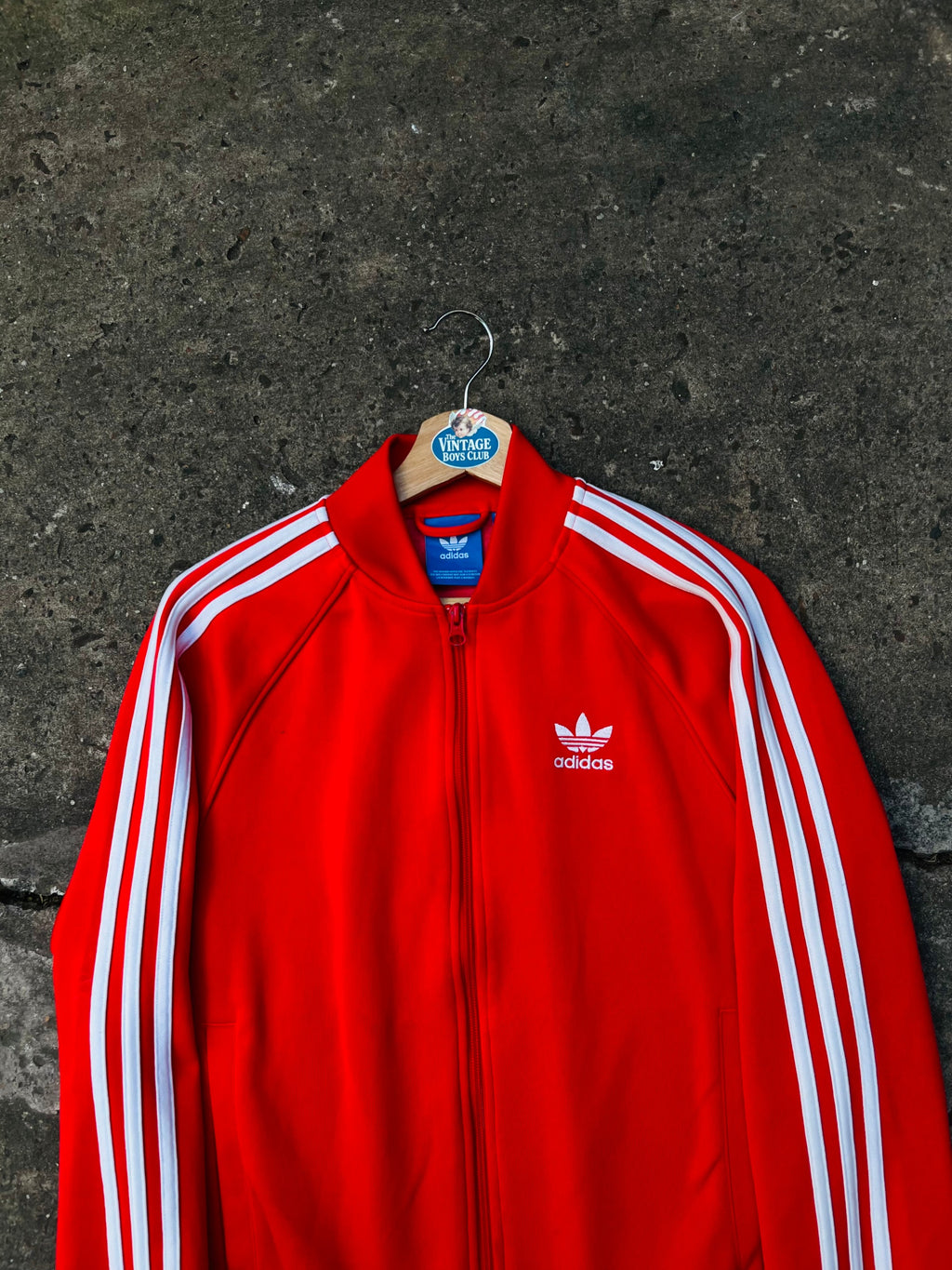 Campera Adidad sst Roja Original