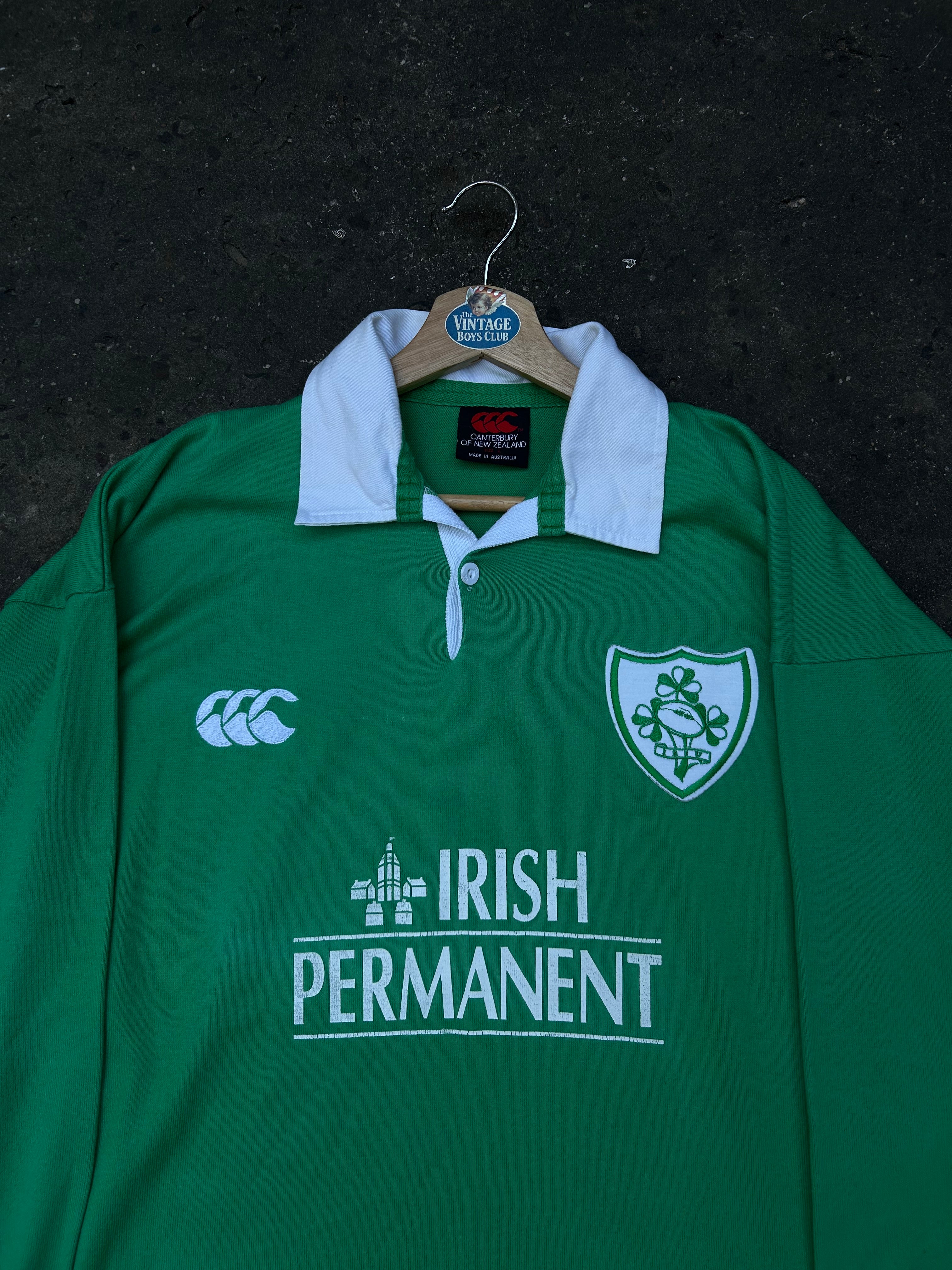Camiseta Irlanda Canterbury 2001 Manga Larga Original