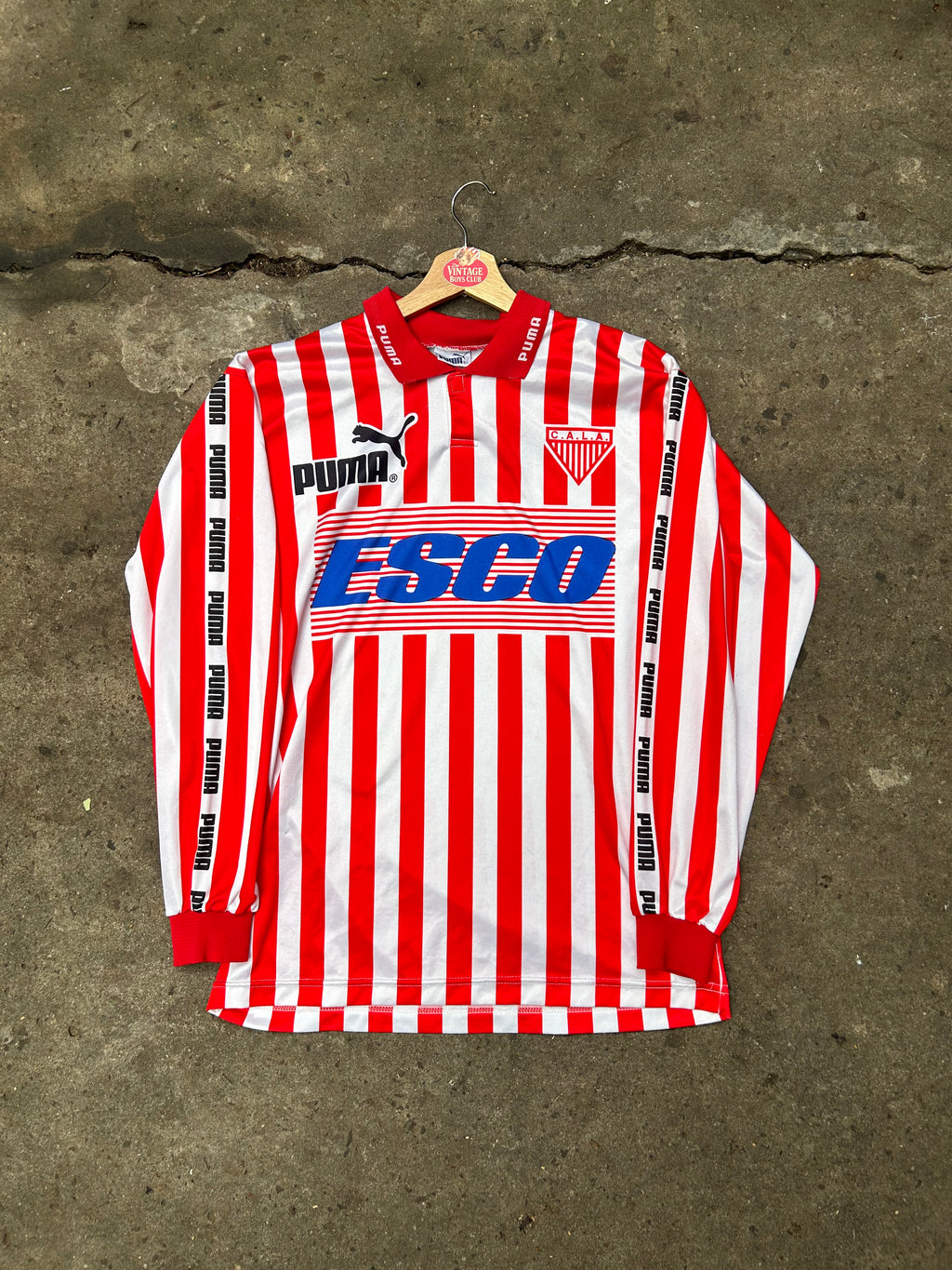 Camiseta Los Andes Puma 1998 Manga Larga Original