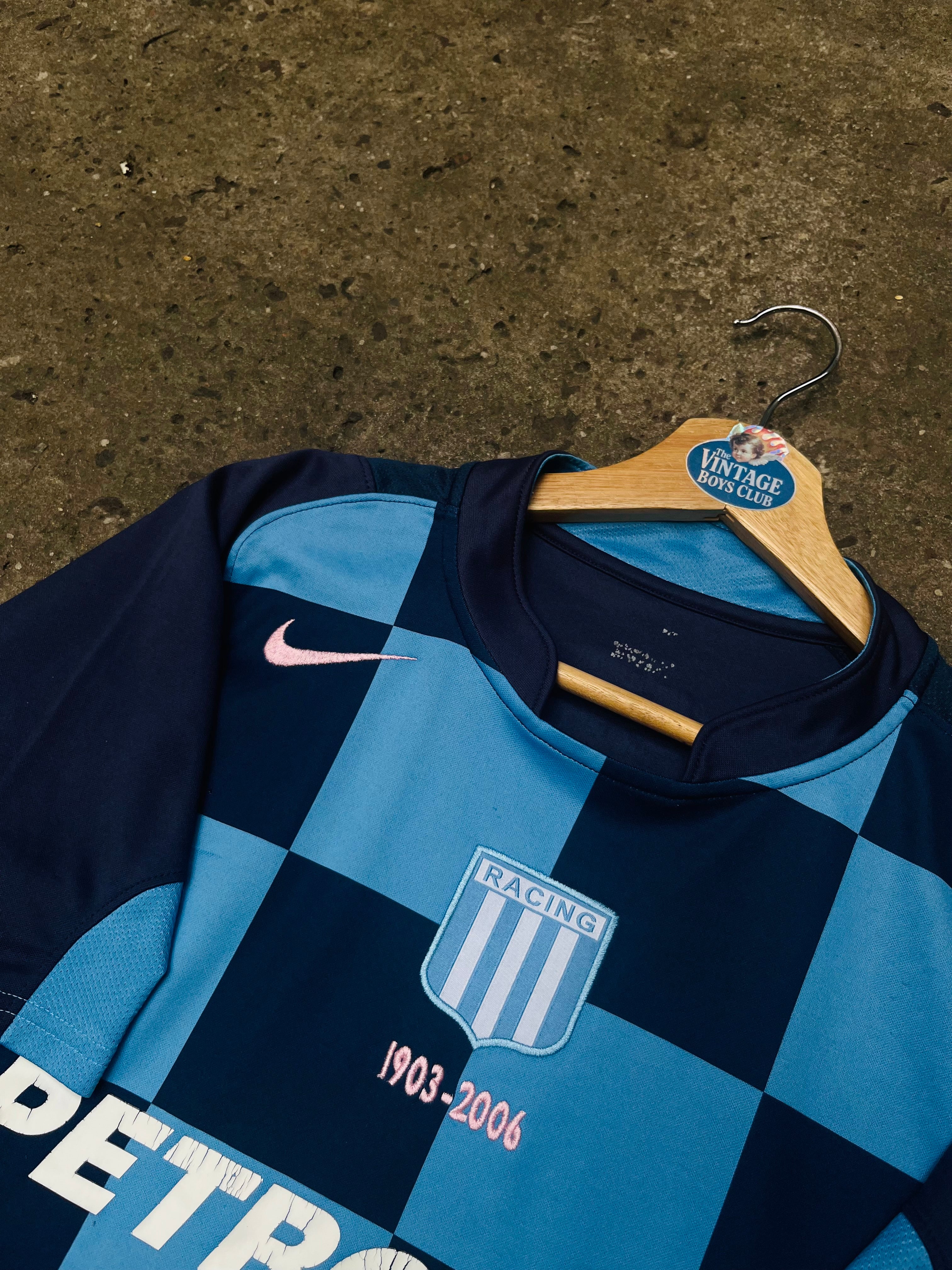 Camiseta Racing 2006 Nike Suplente Original
