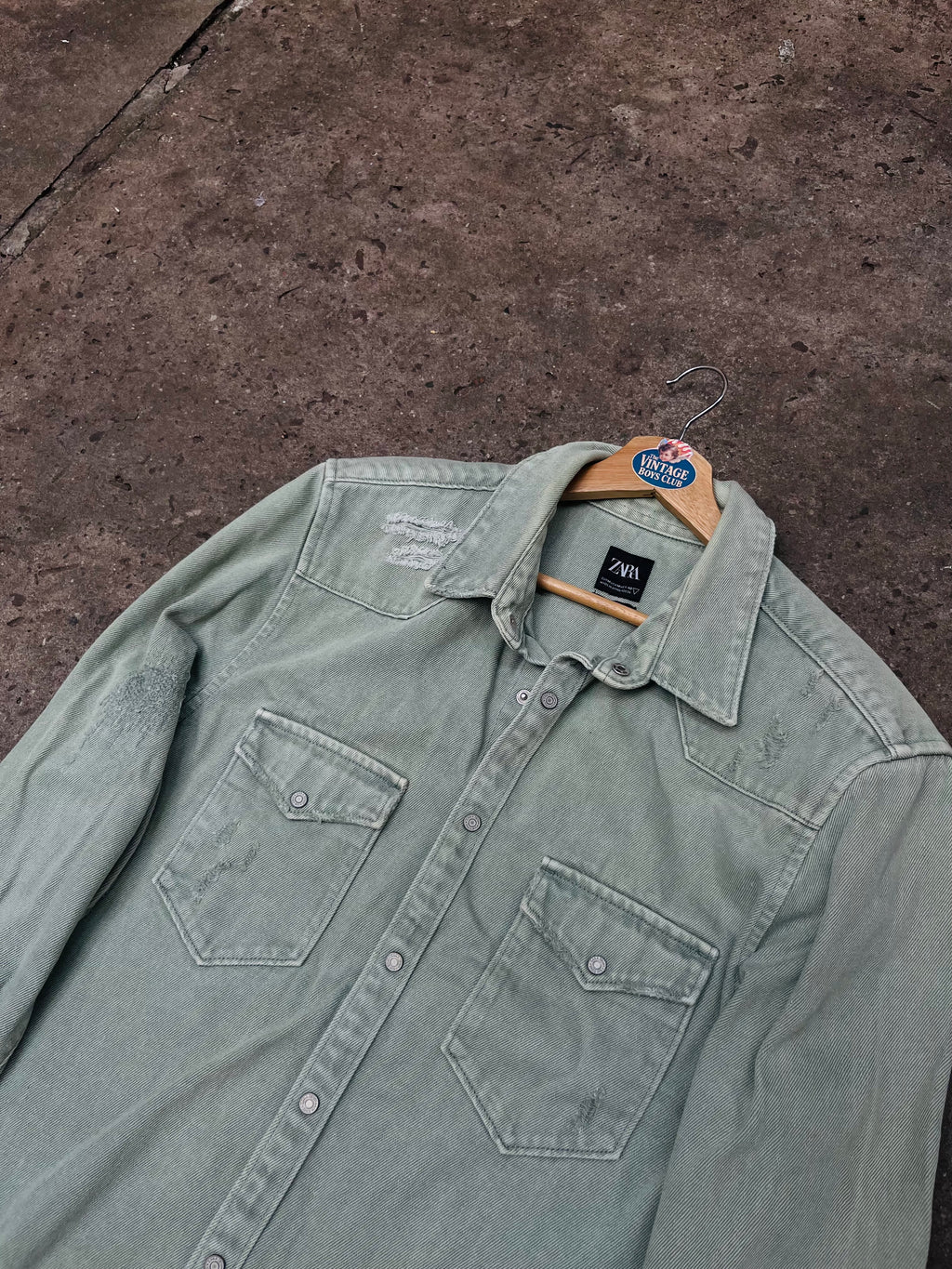 Camisaco ZARA de Jean Original
